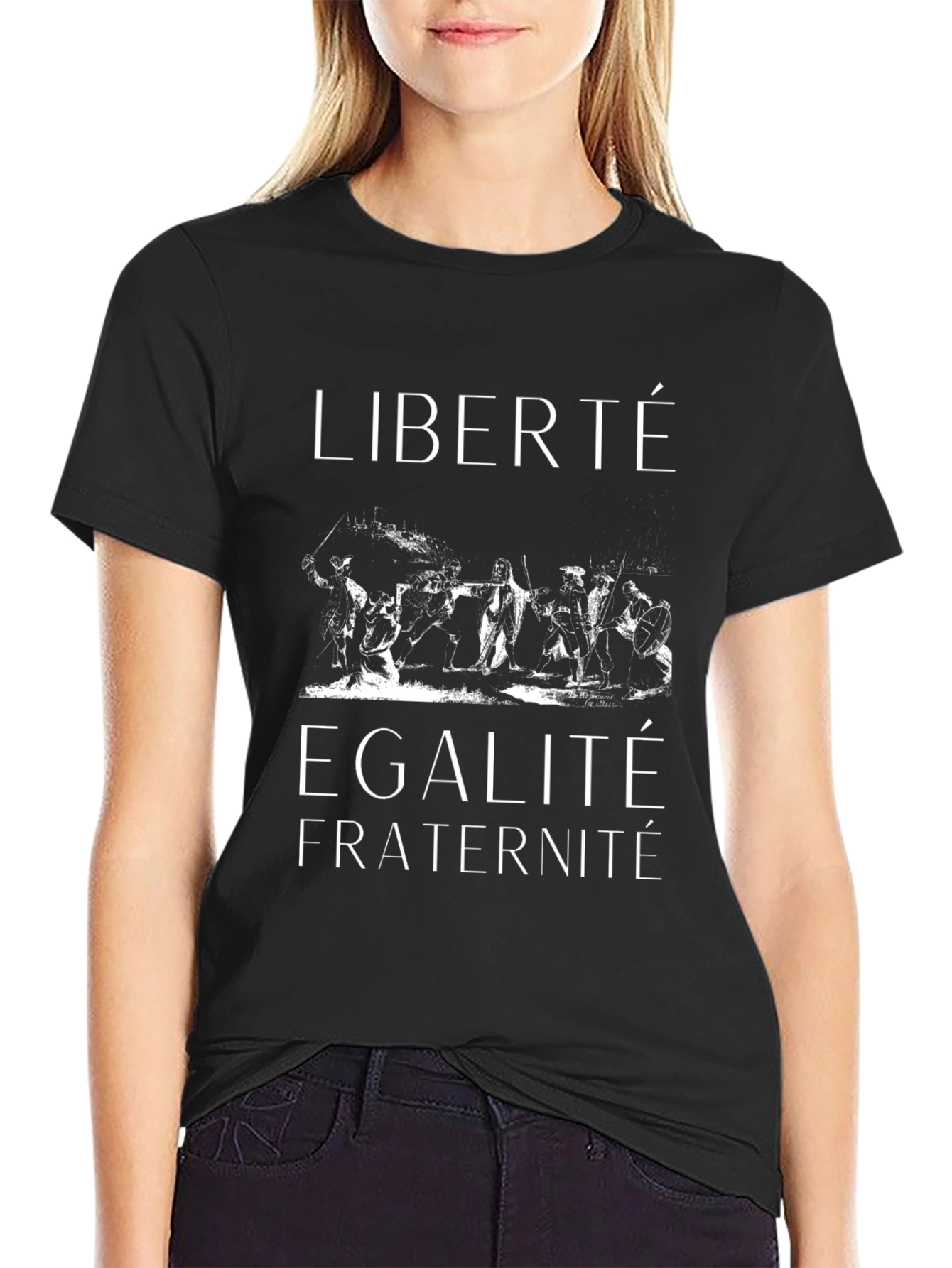 Liberté Egalité Fraternité Graphic Tee