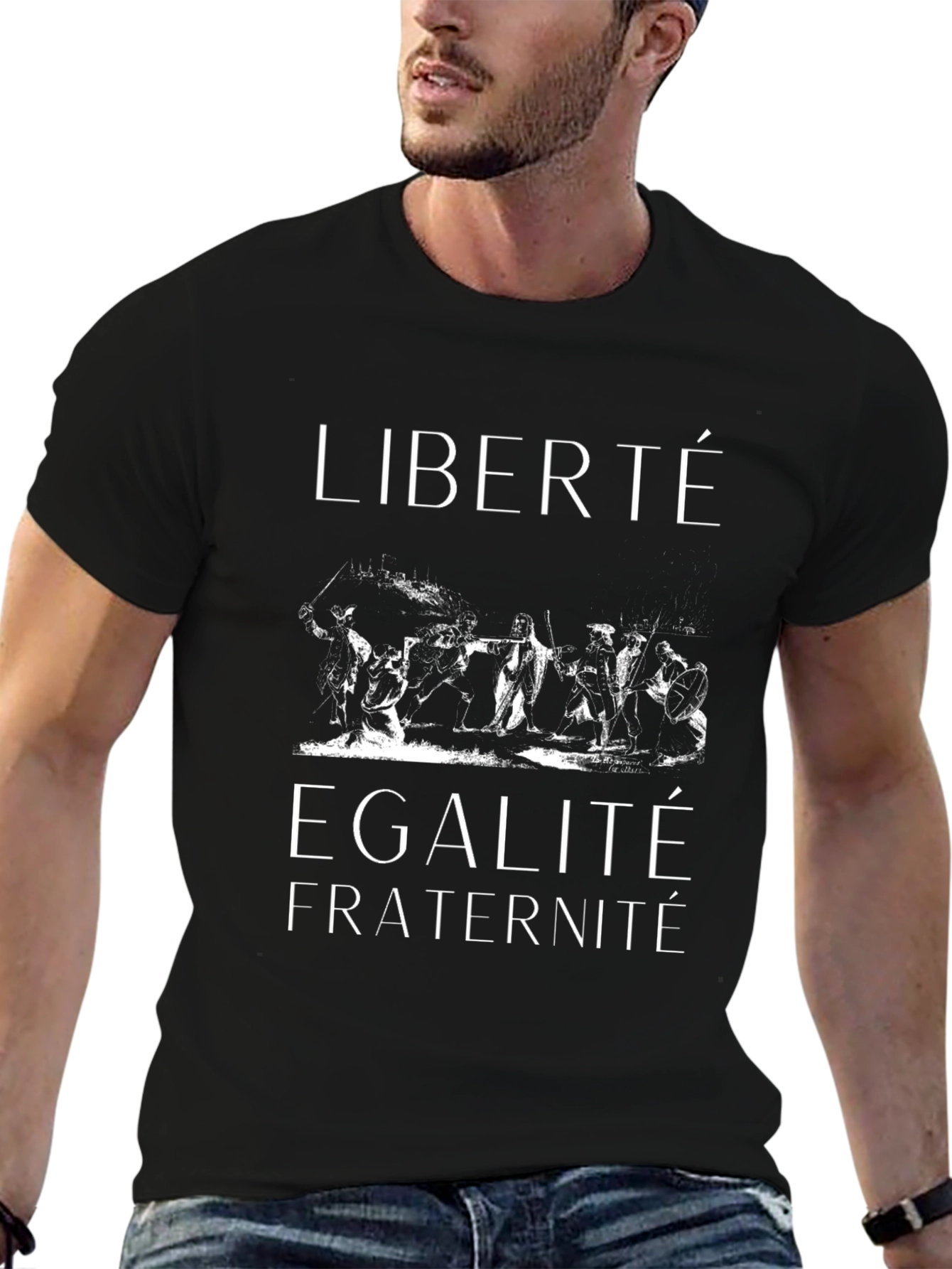 Liberté Egalité Fraternité Graphic Tee