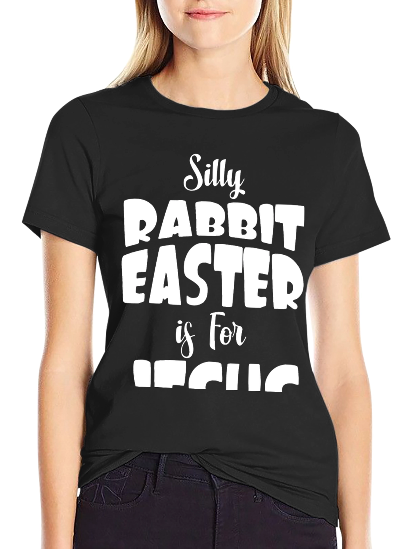 Silly Rabbit Easter T-Shirt - Religious Graphic Tee