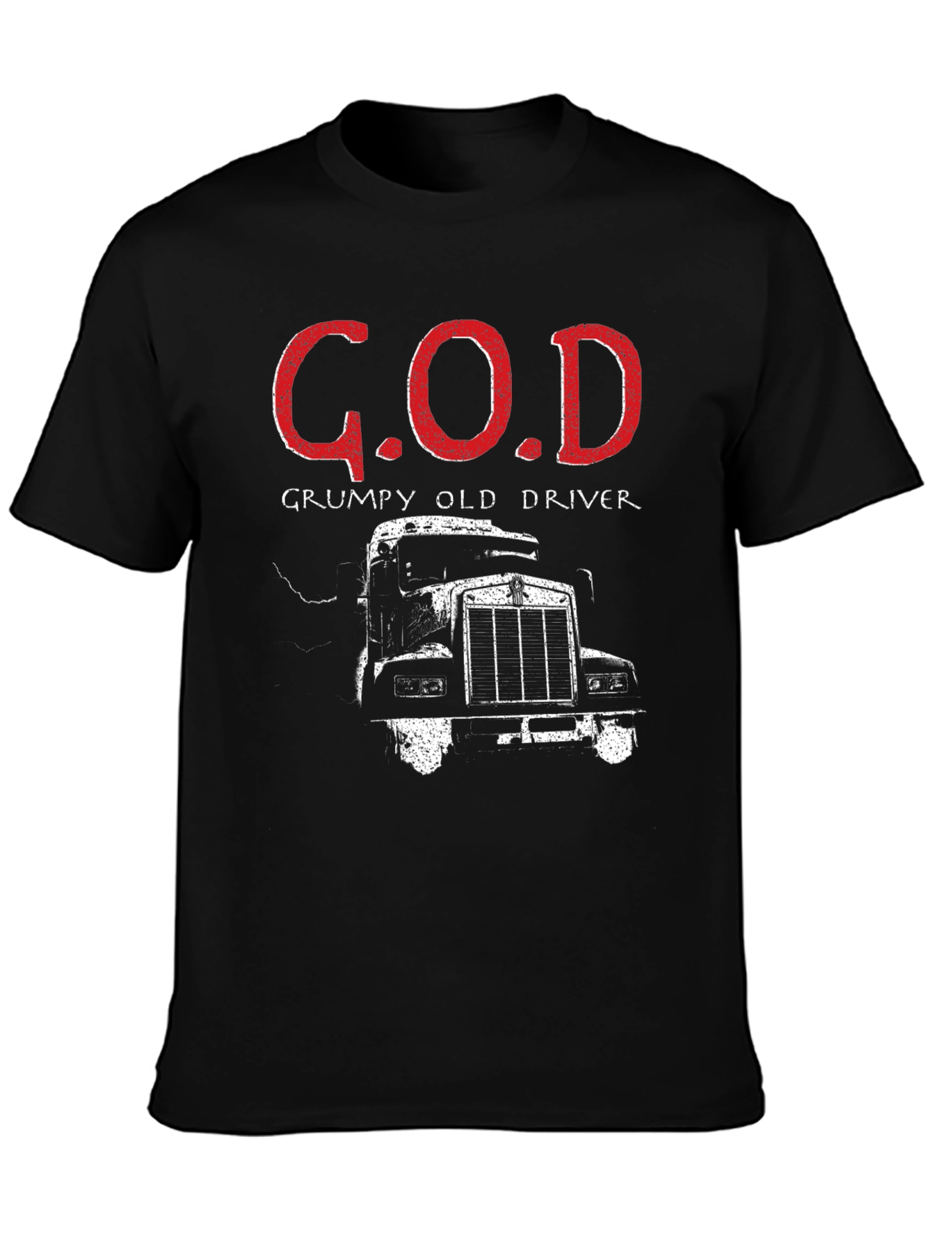 G.O.D. Grumpy Old Driver Trucker T-Shirt
