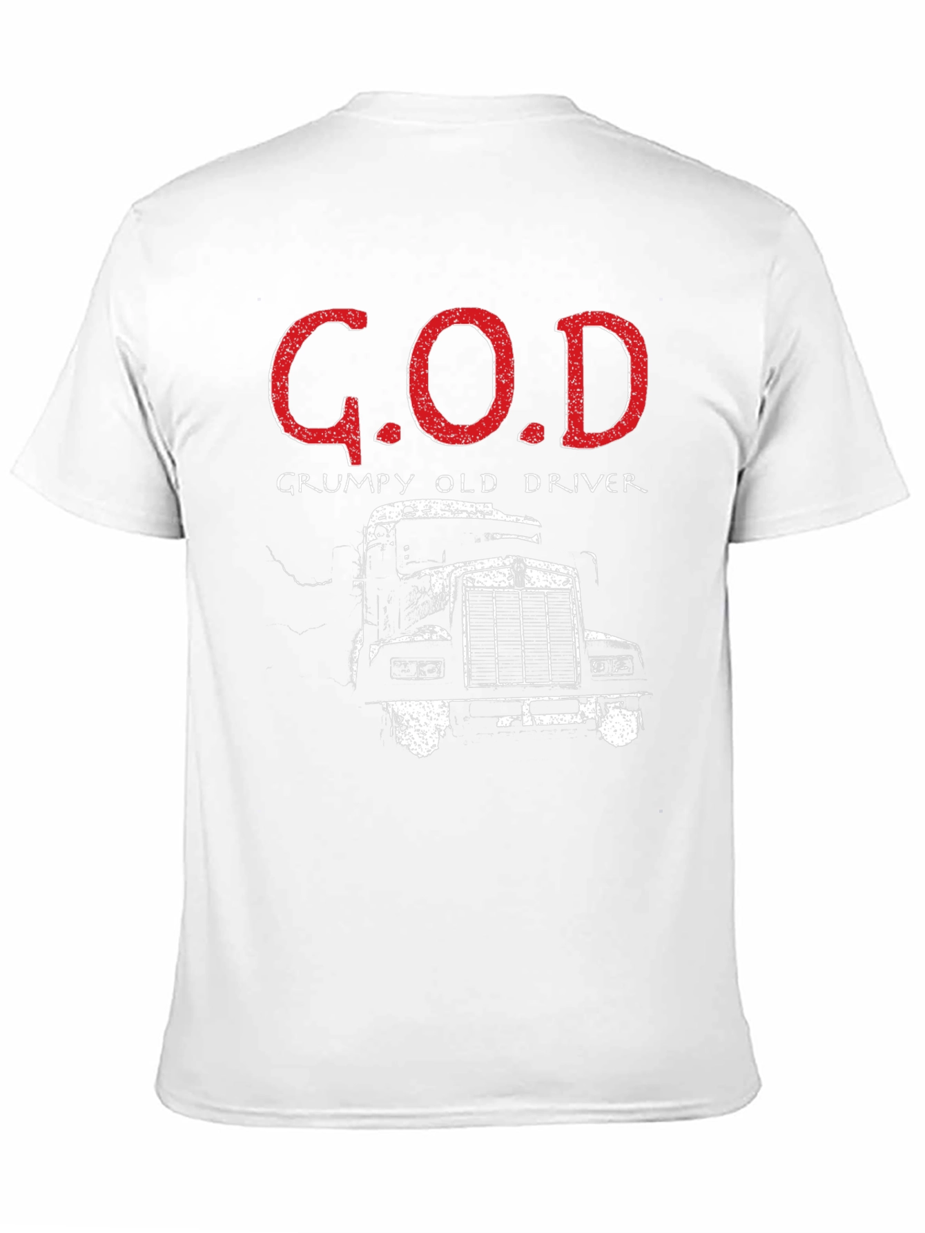 G.O.D. Grumpy Old Driver Trucker T-Shirt