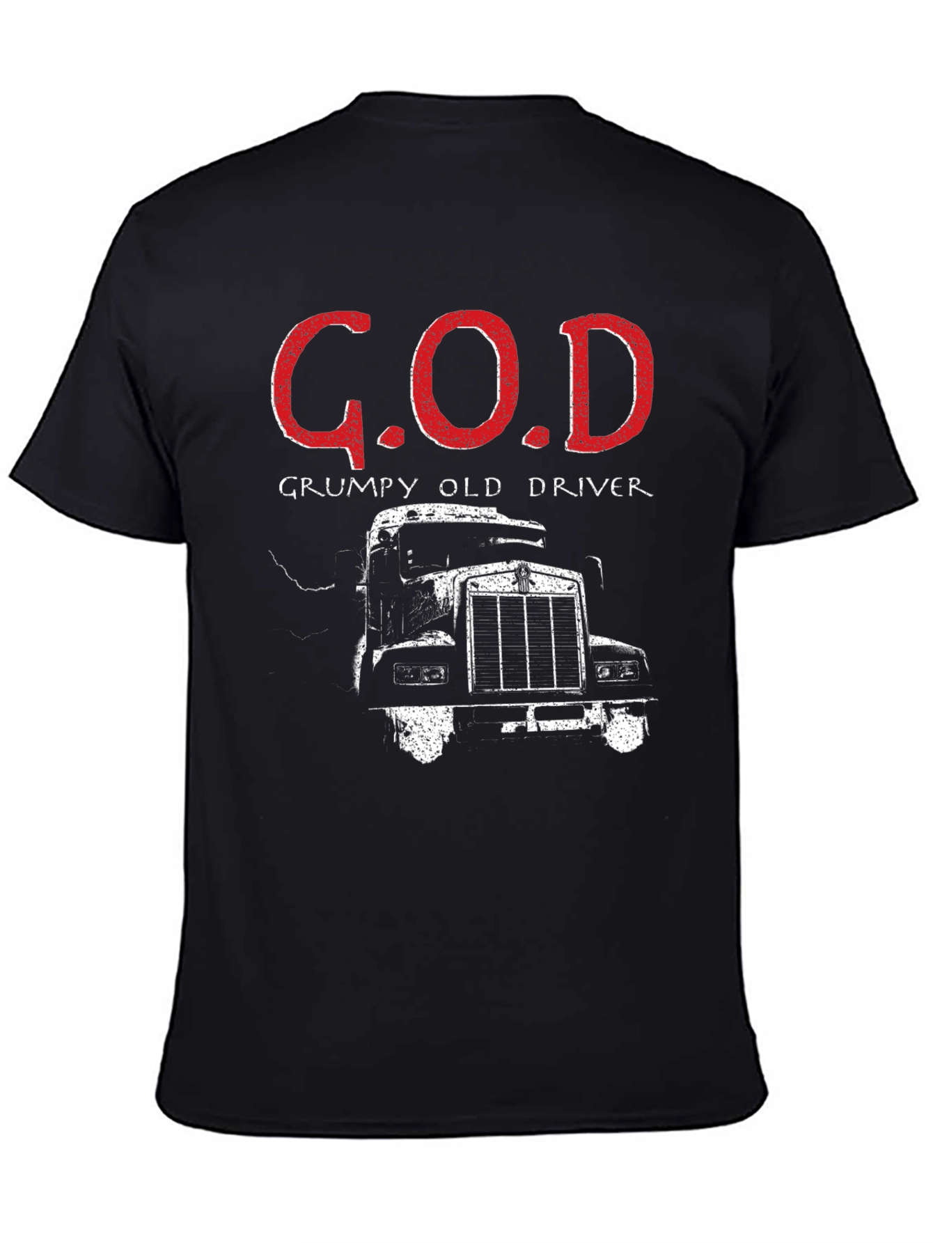 G.O.D. Grumpy Old Driver Trucker T-Shirt