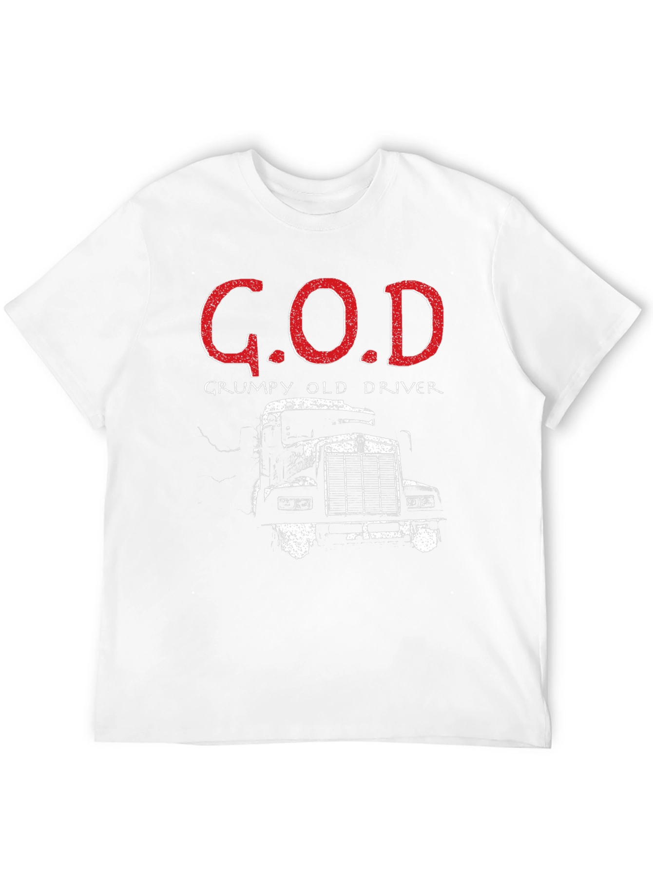 G.O.D. Grumpy Old Driver Trucker T-Shirt