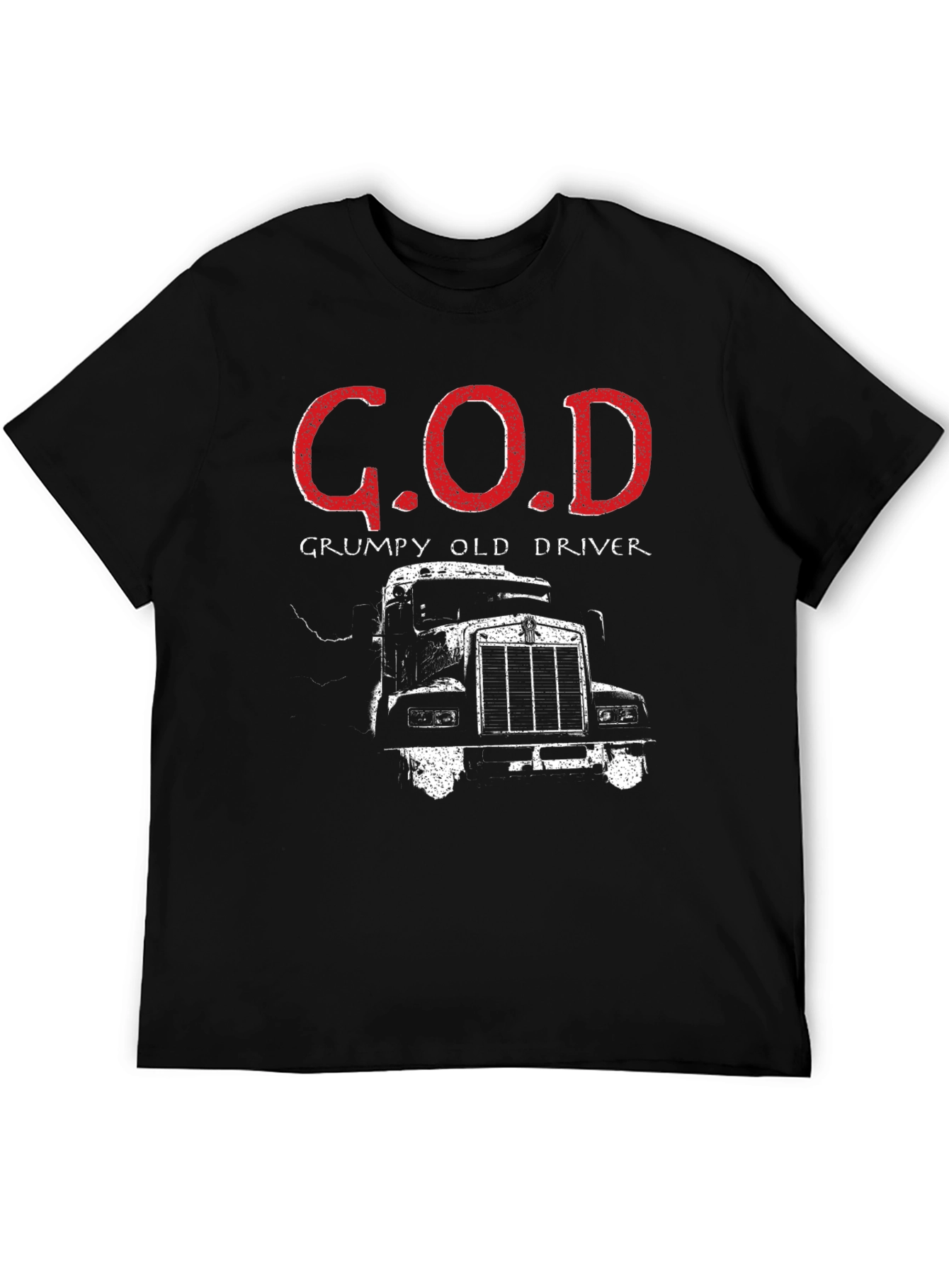G.O.D. Grumpy Old Driver Trucker T-Shirt