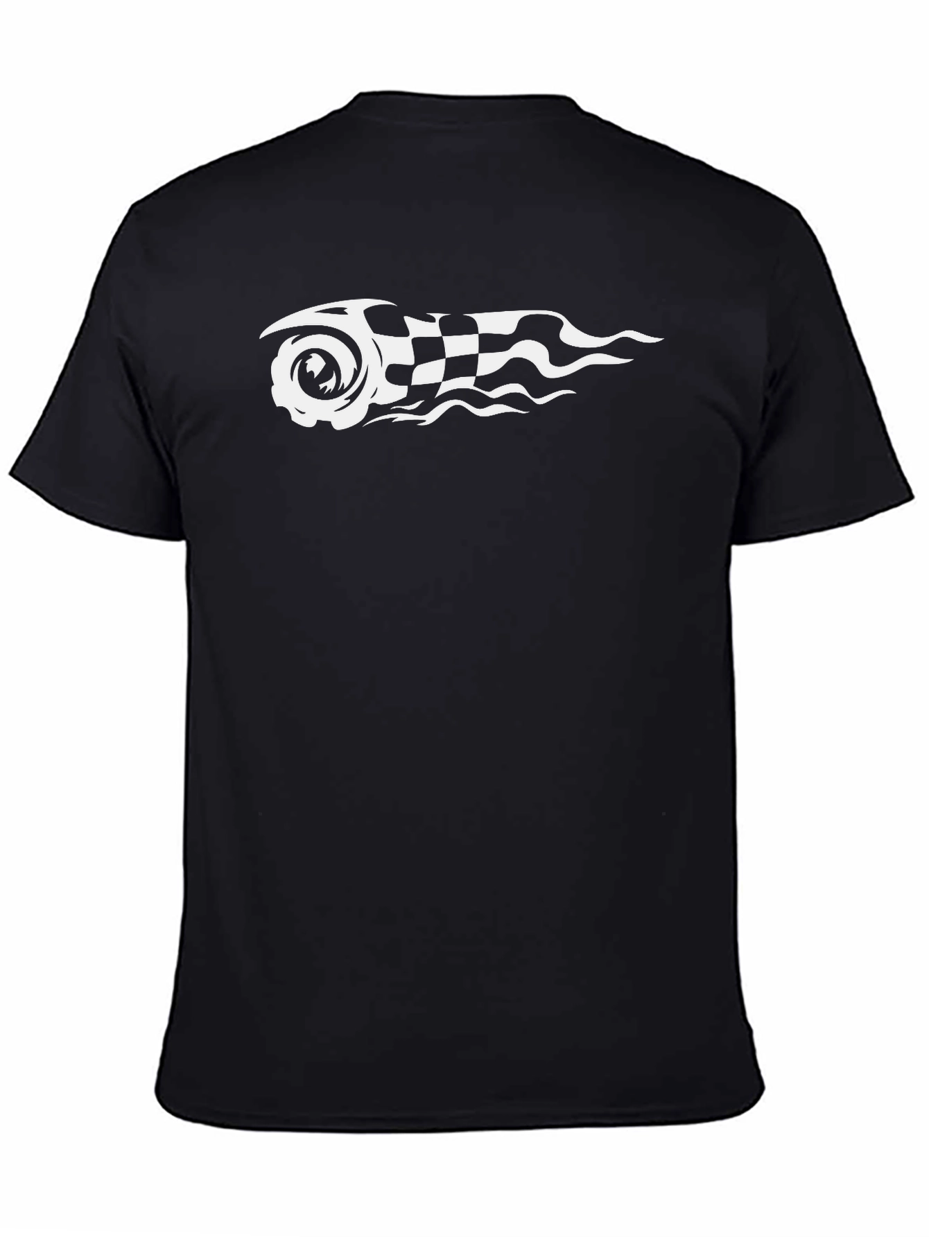 Racing Wheel Fireball Graphic Tee
