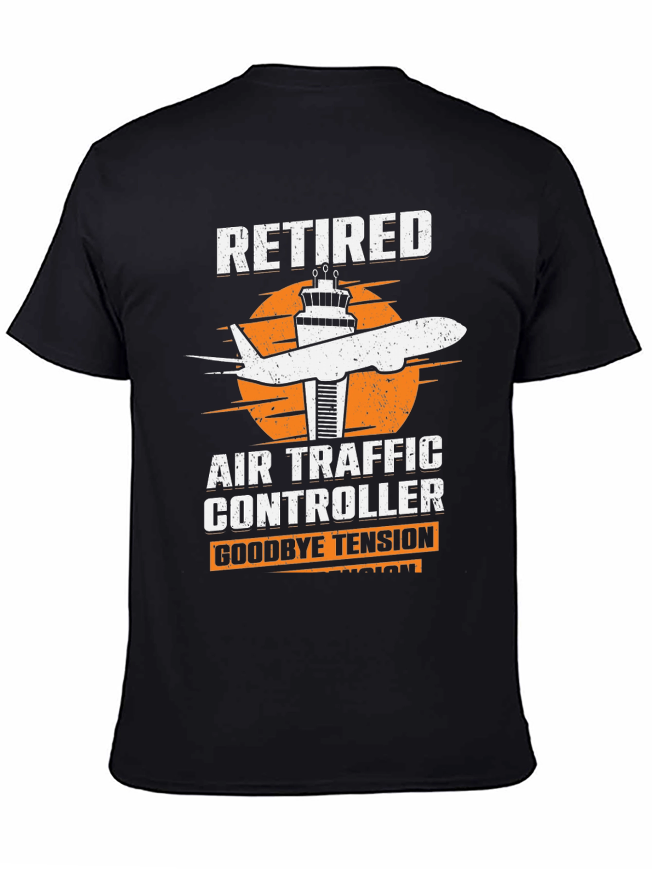 Retired Air Traffic Controller T-Shirt - Goodbye Tension