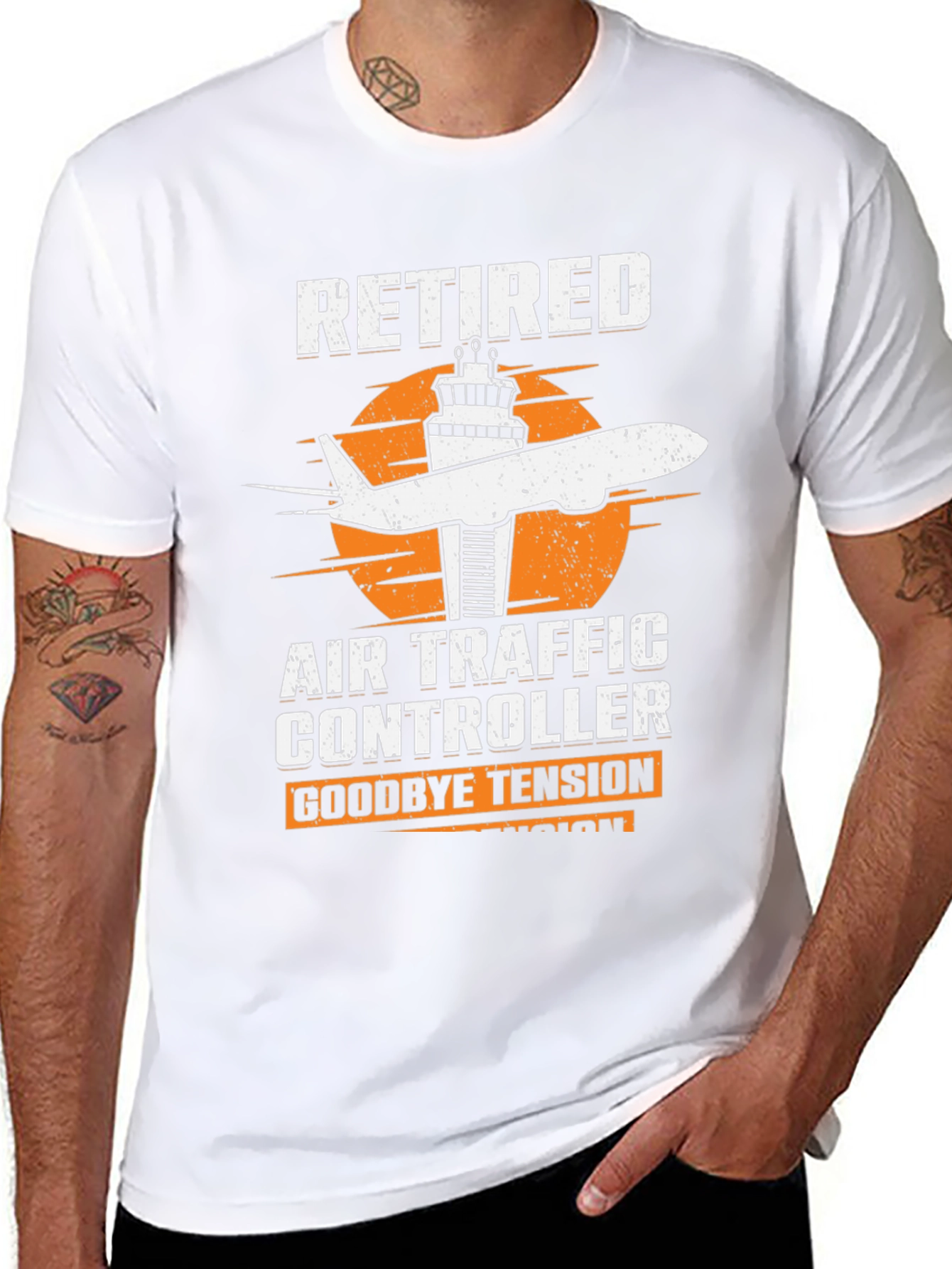 Retired Air Traffic Controller T-Shirt - Goodbye Tension