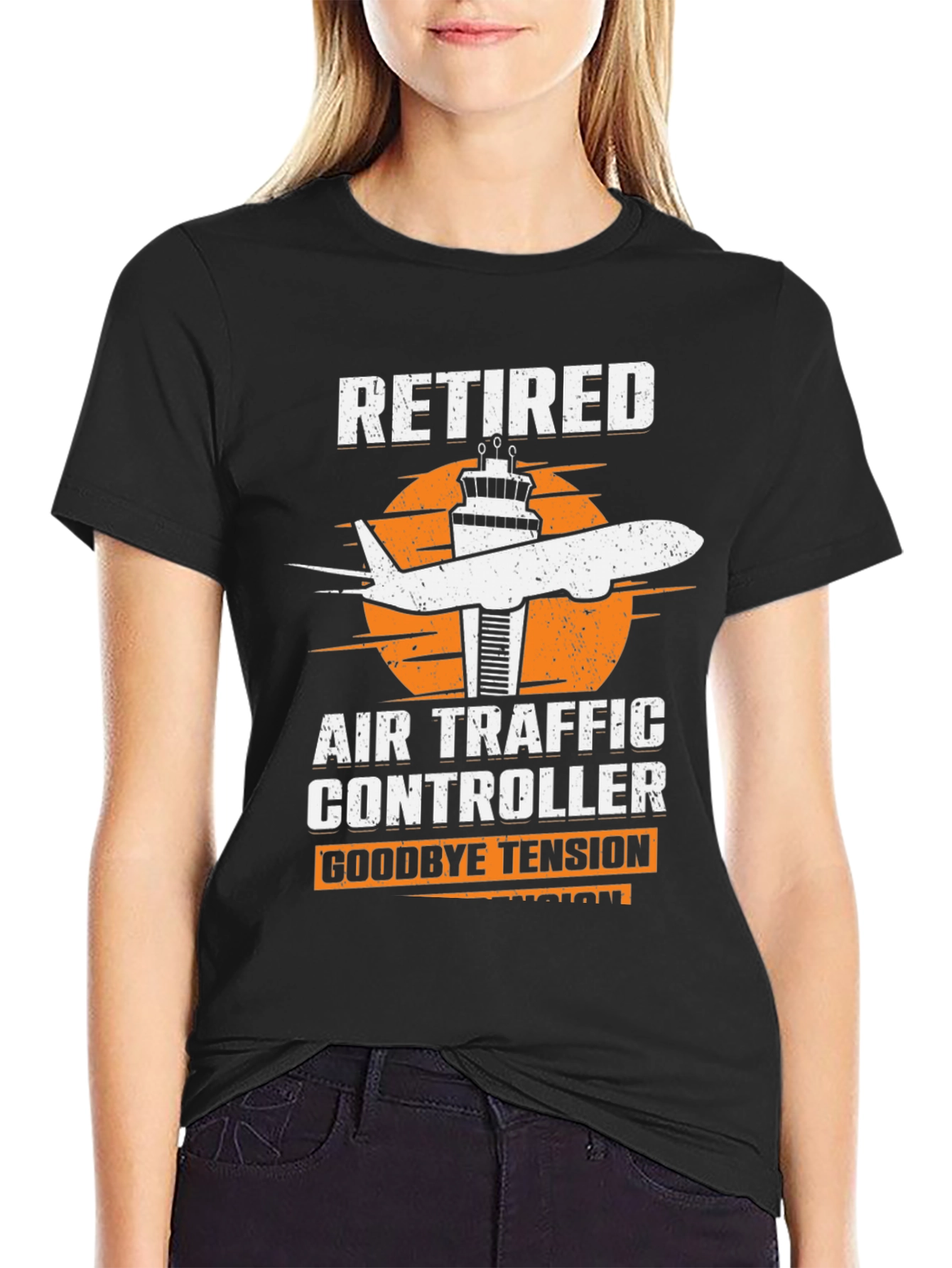 Retired Air Traffic Controller T-Shirt - Goodbye Tension