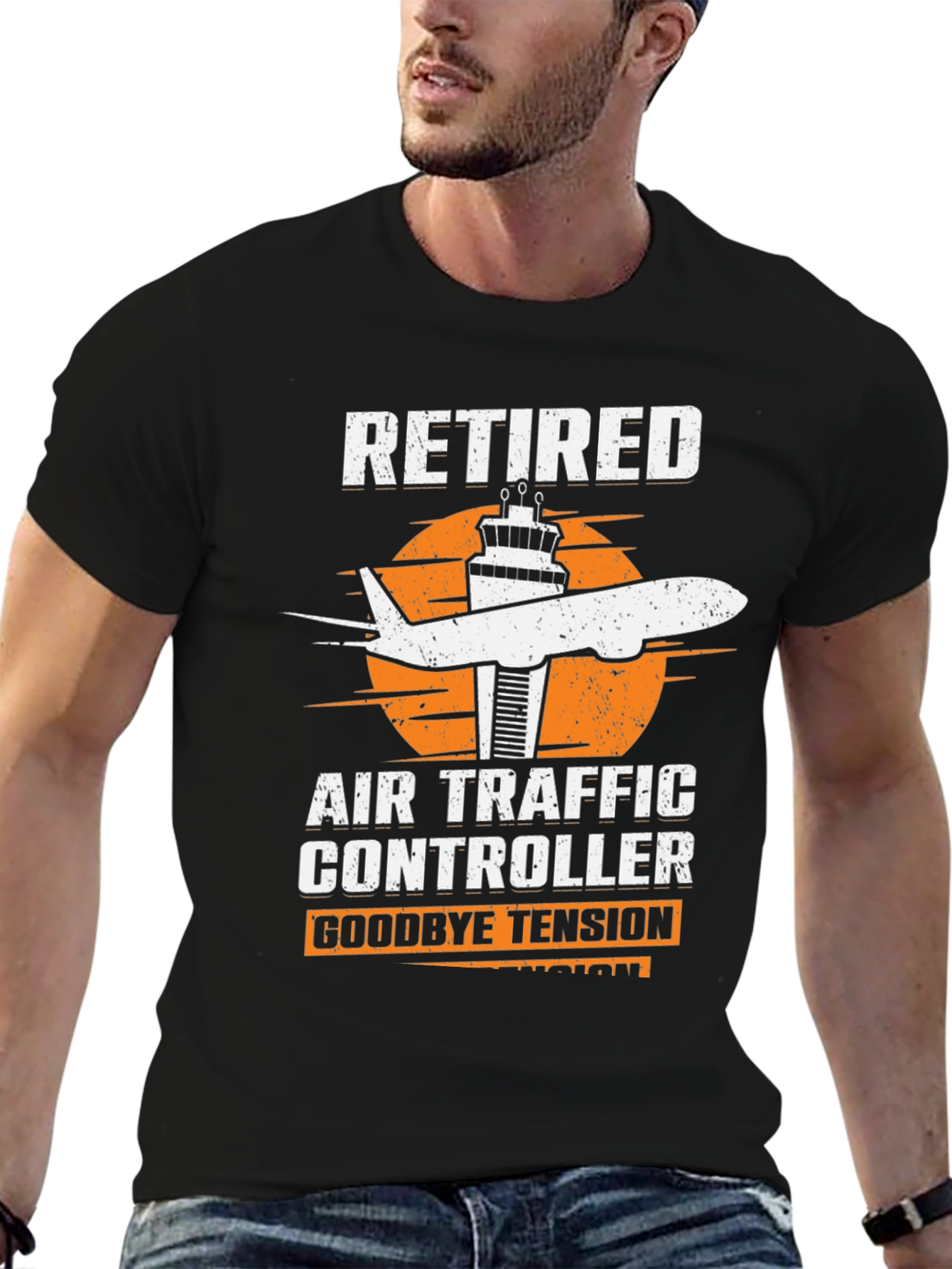 Retired Air Traffic Controller T-Shirt - Goodbye Tension