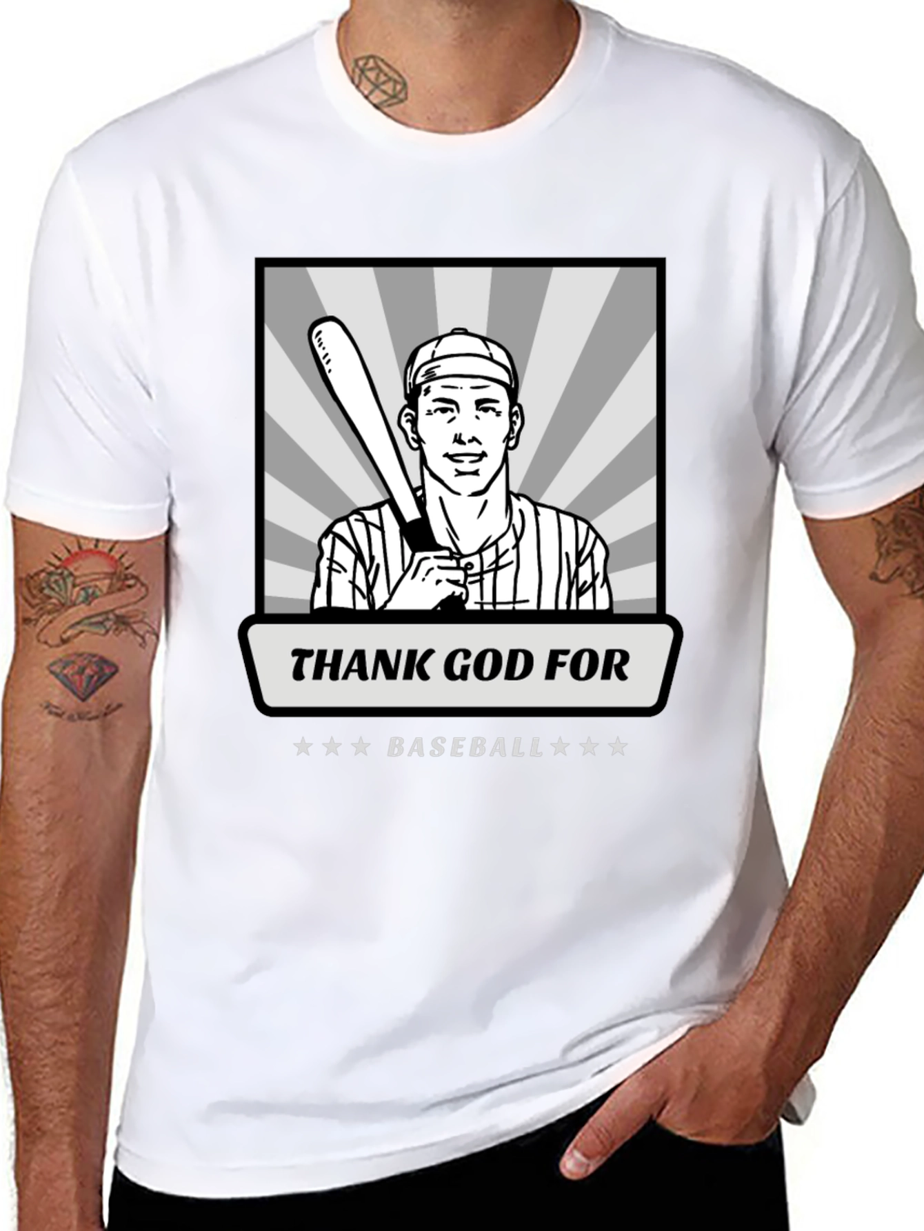 Thank God For Baseball T-Shirt