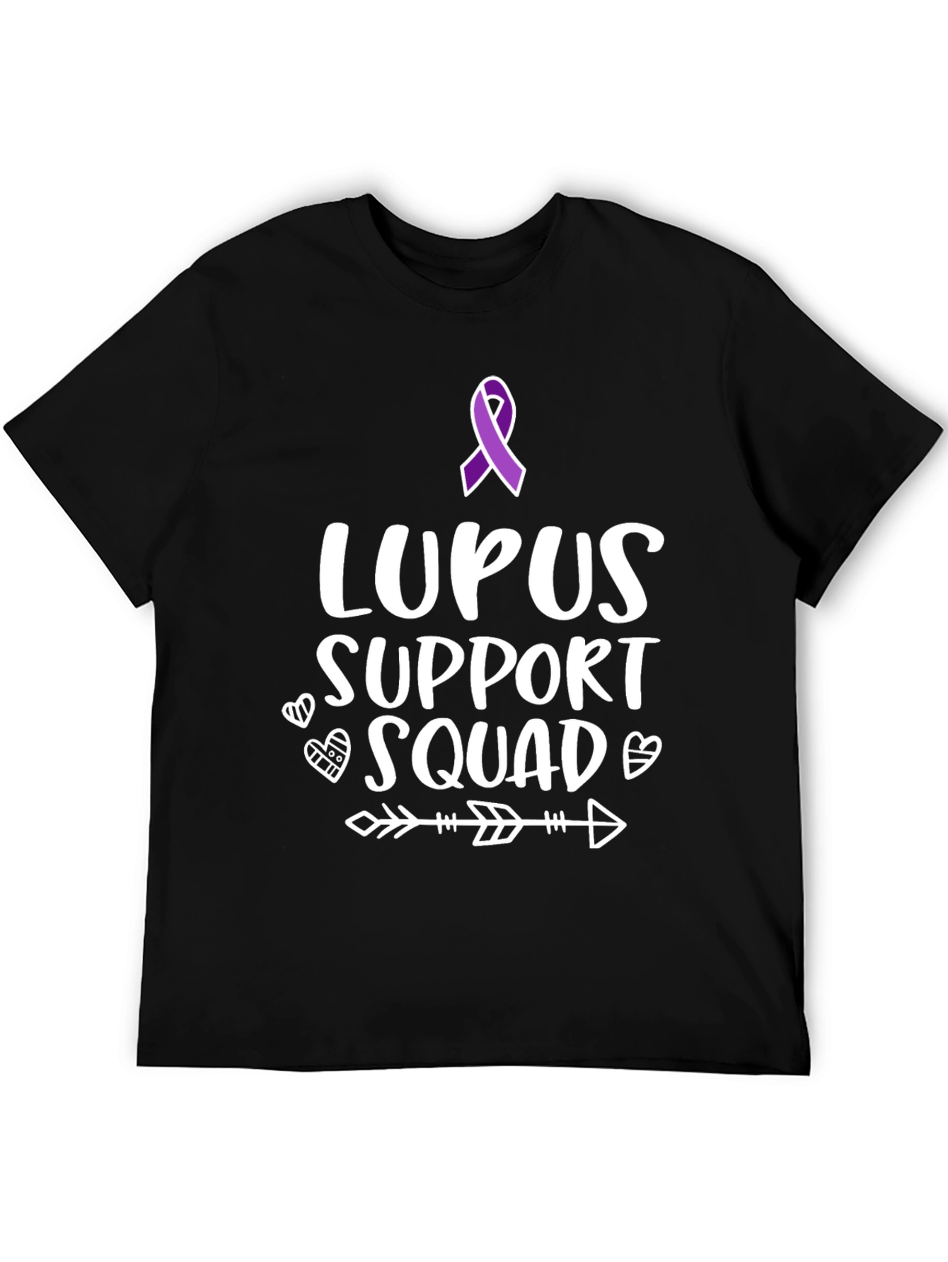 Lupus Support Squad T-Shirt Black