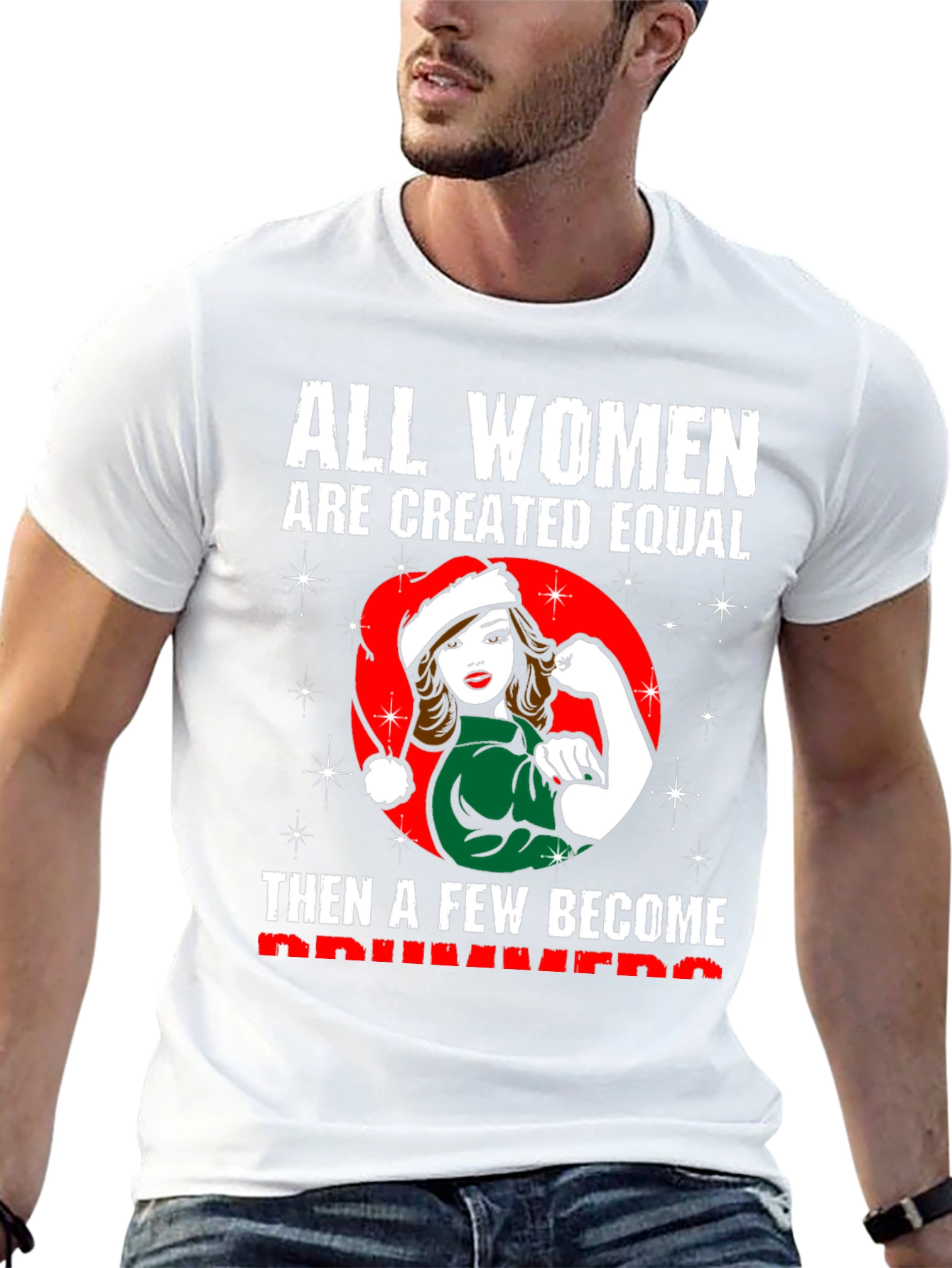 All Women Created Equal T-Shirt Driver Gift