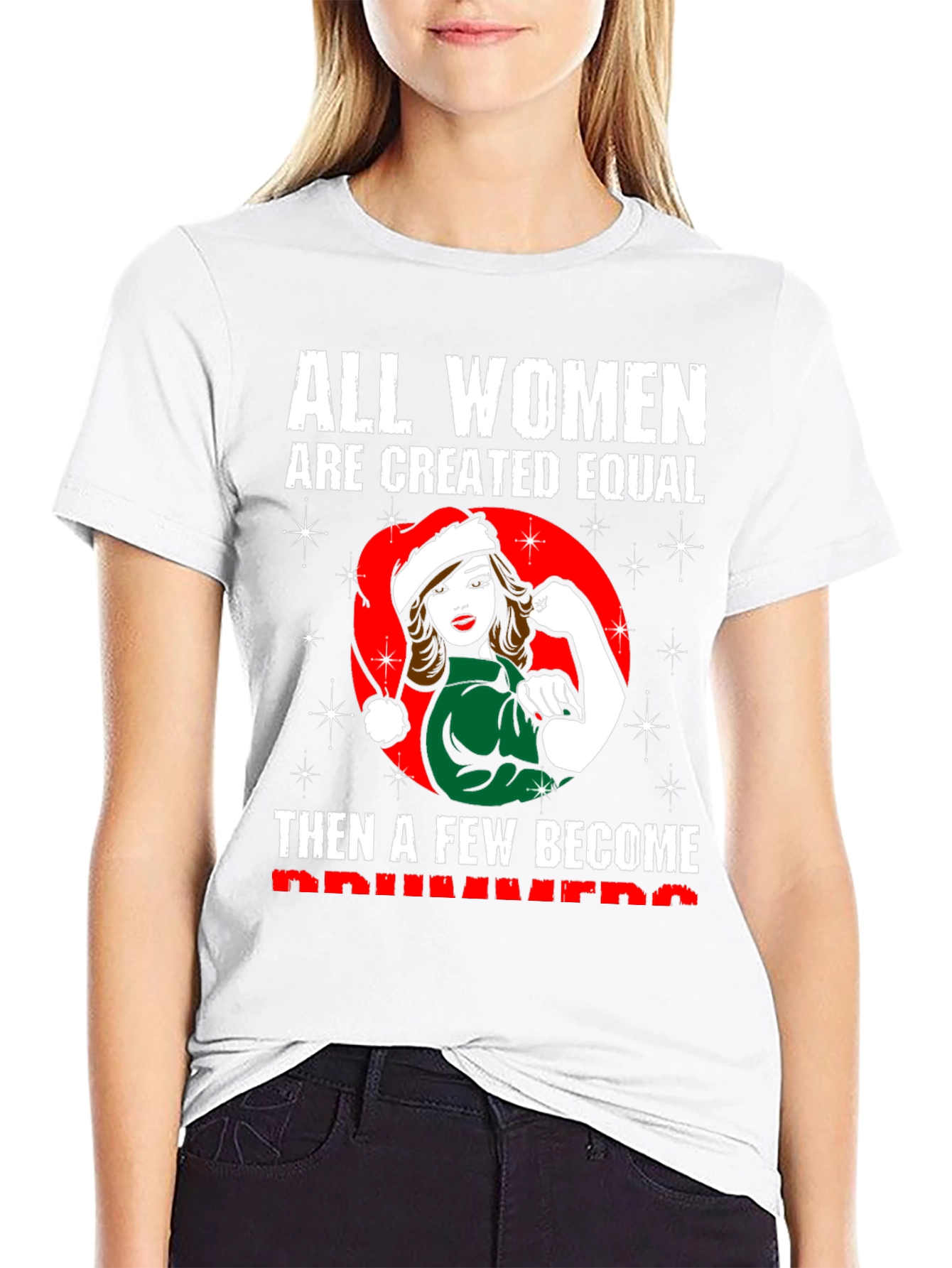 All Women Created Equal T-Shirt Driver Gift