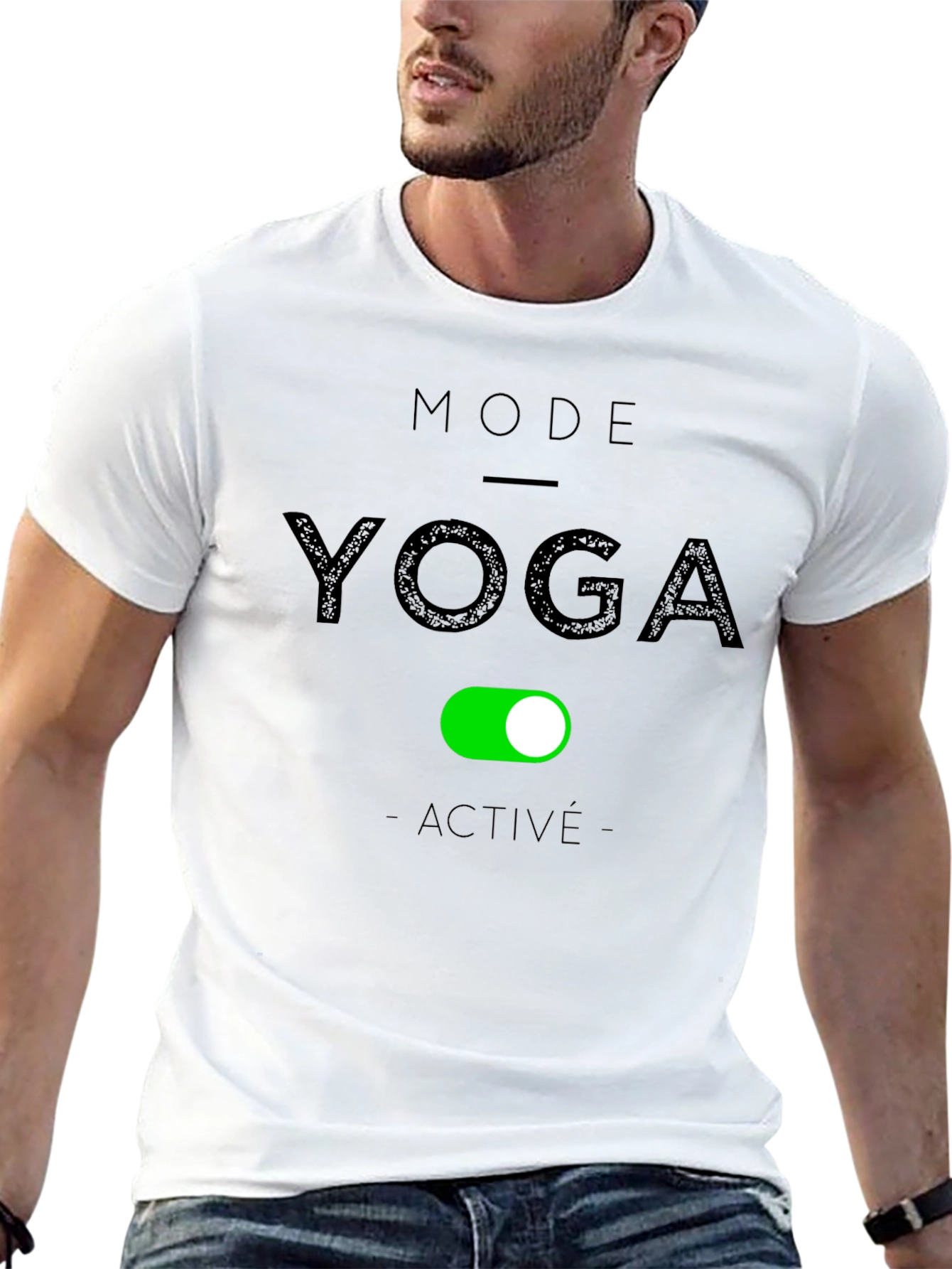 Yoga Mode Activated T-Shirt - Stylish Activewear