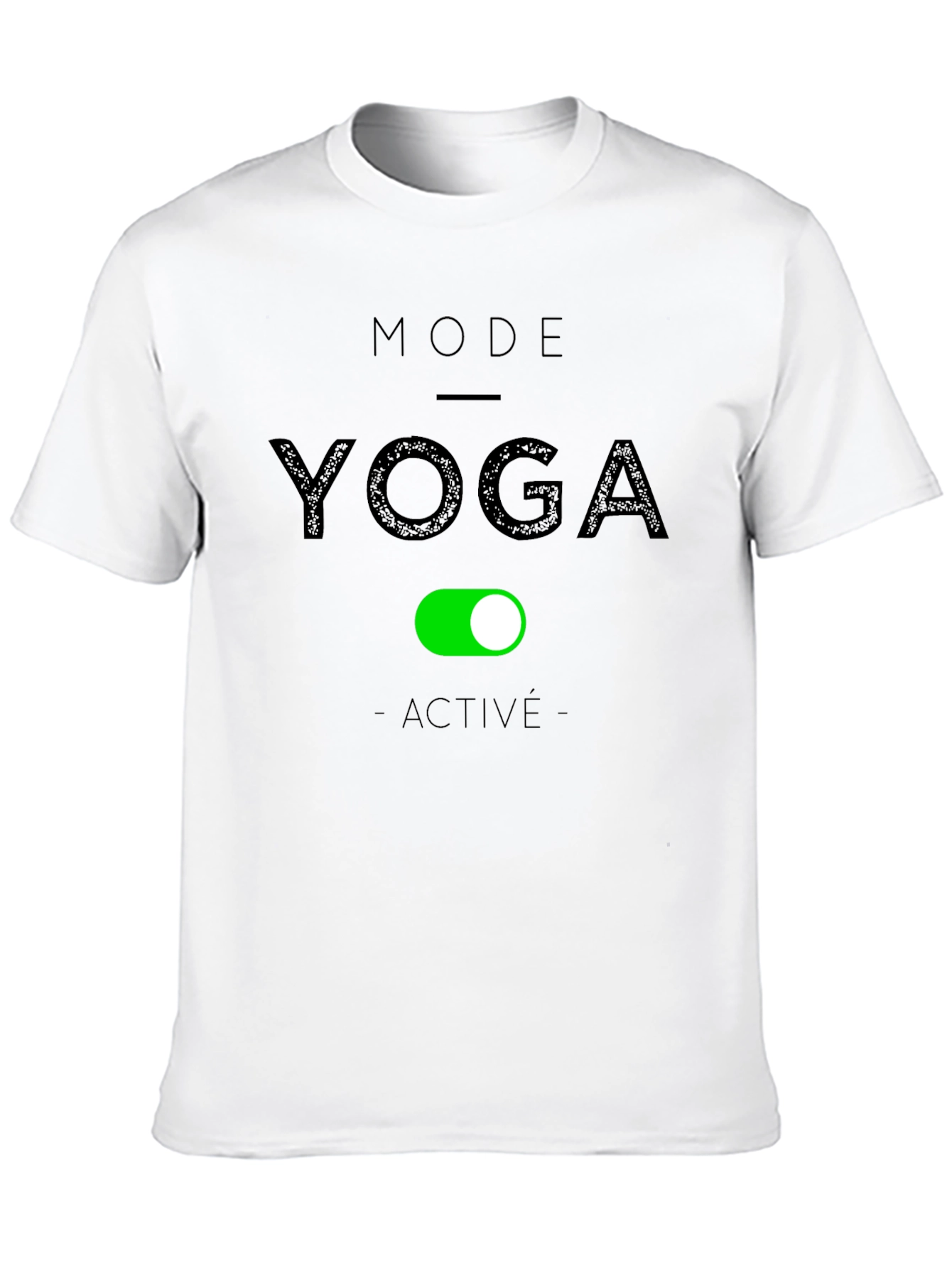 Yoga Mode Activated T-Shirt - Stylish Activewear