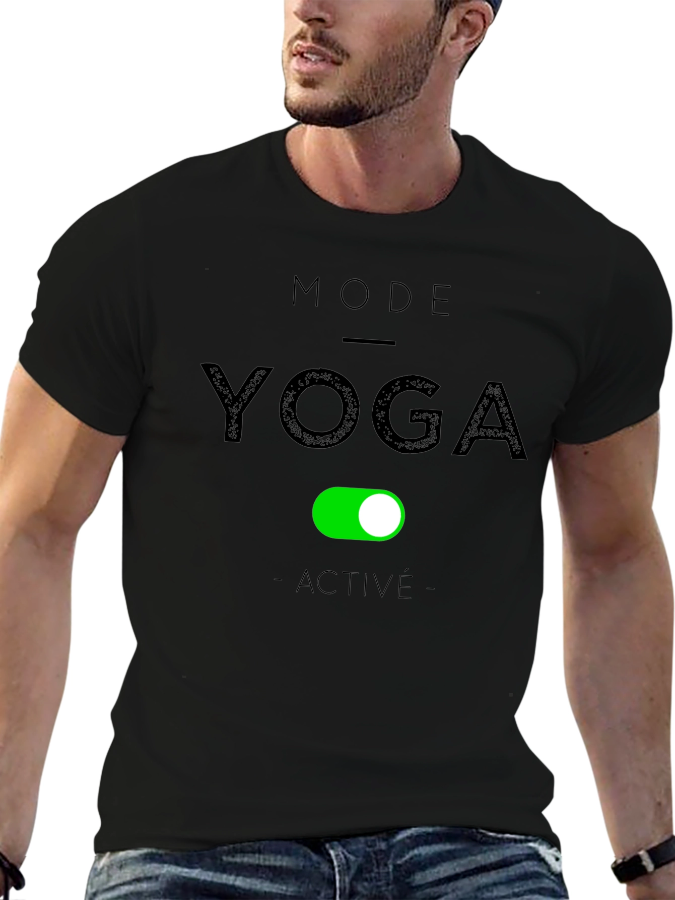 Yoga Mode Activated T-Shirt - Stylish Activewear