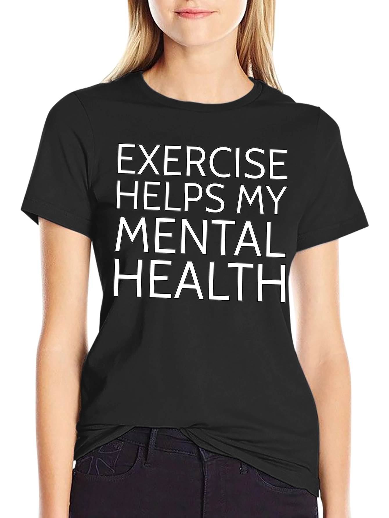 Exercise Helps Mental Health T-Shirt