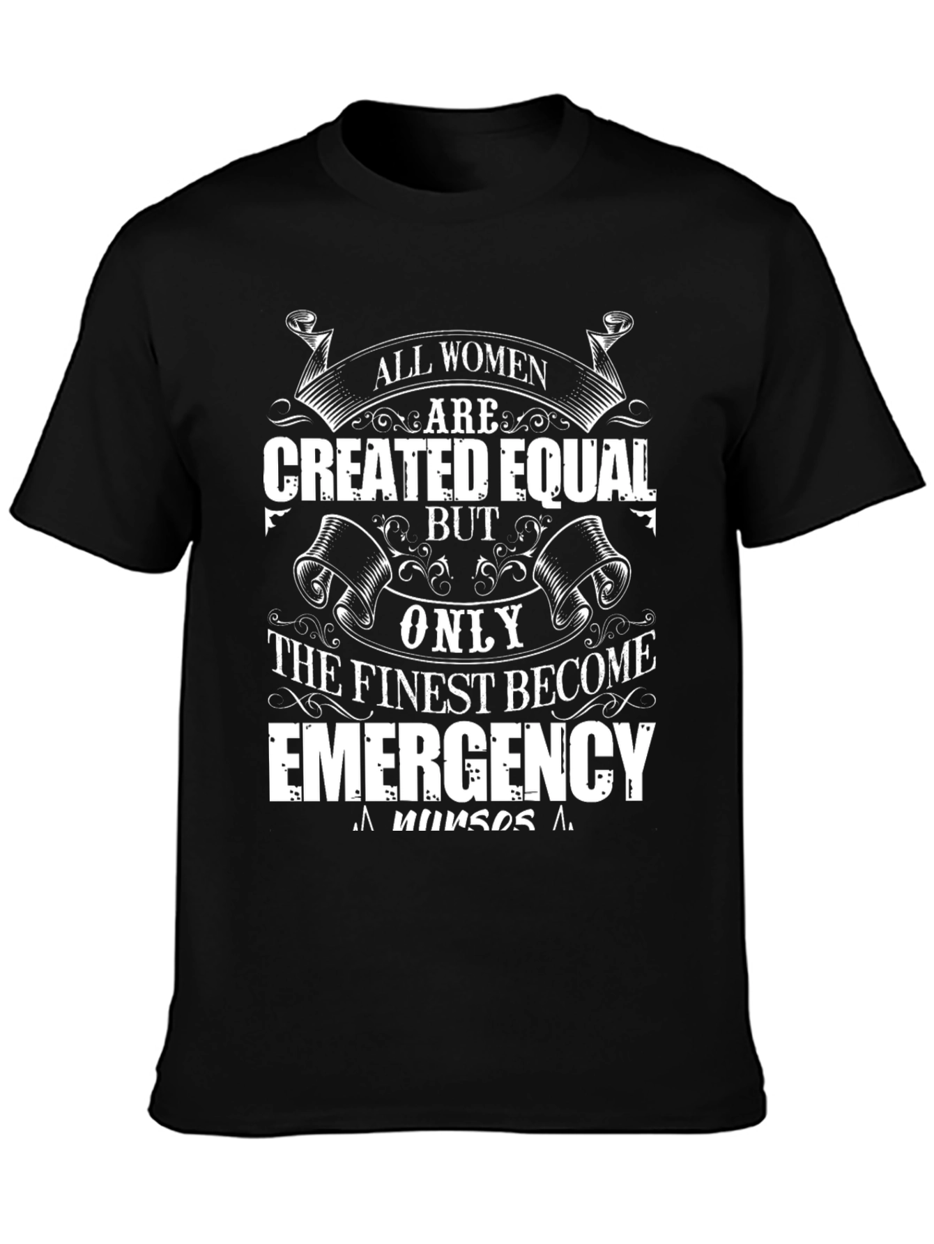 Emergency Nurse Womens Graphic Tee