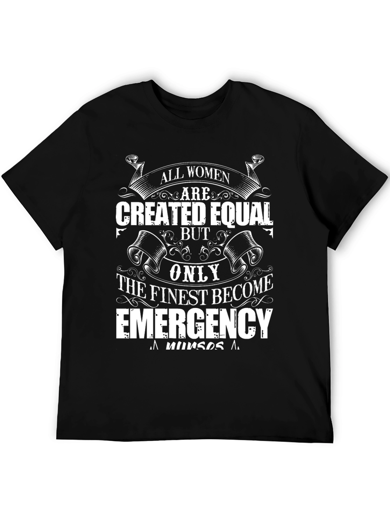Emergency Nurse Womens Graphic Tee