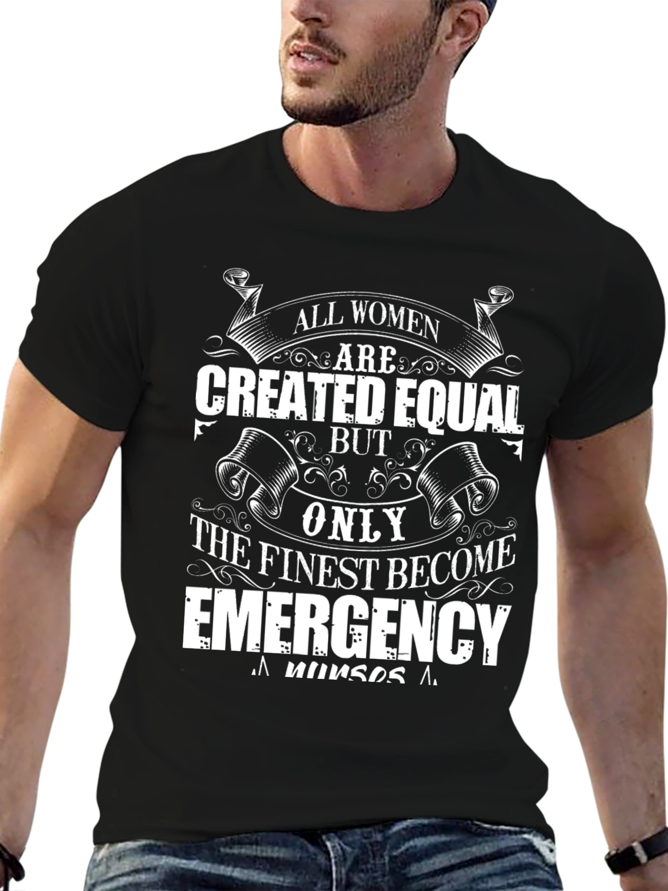 Emergency Nurse Womens Graphic Tee