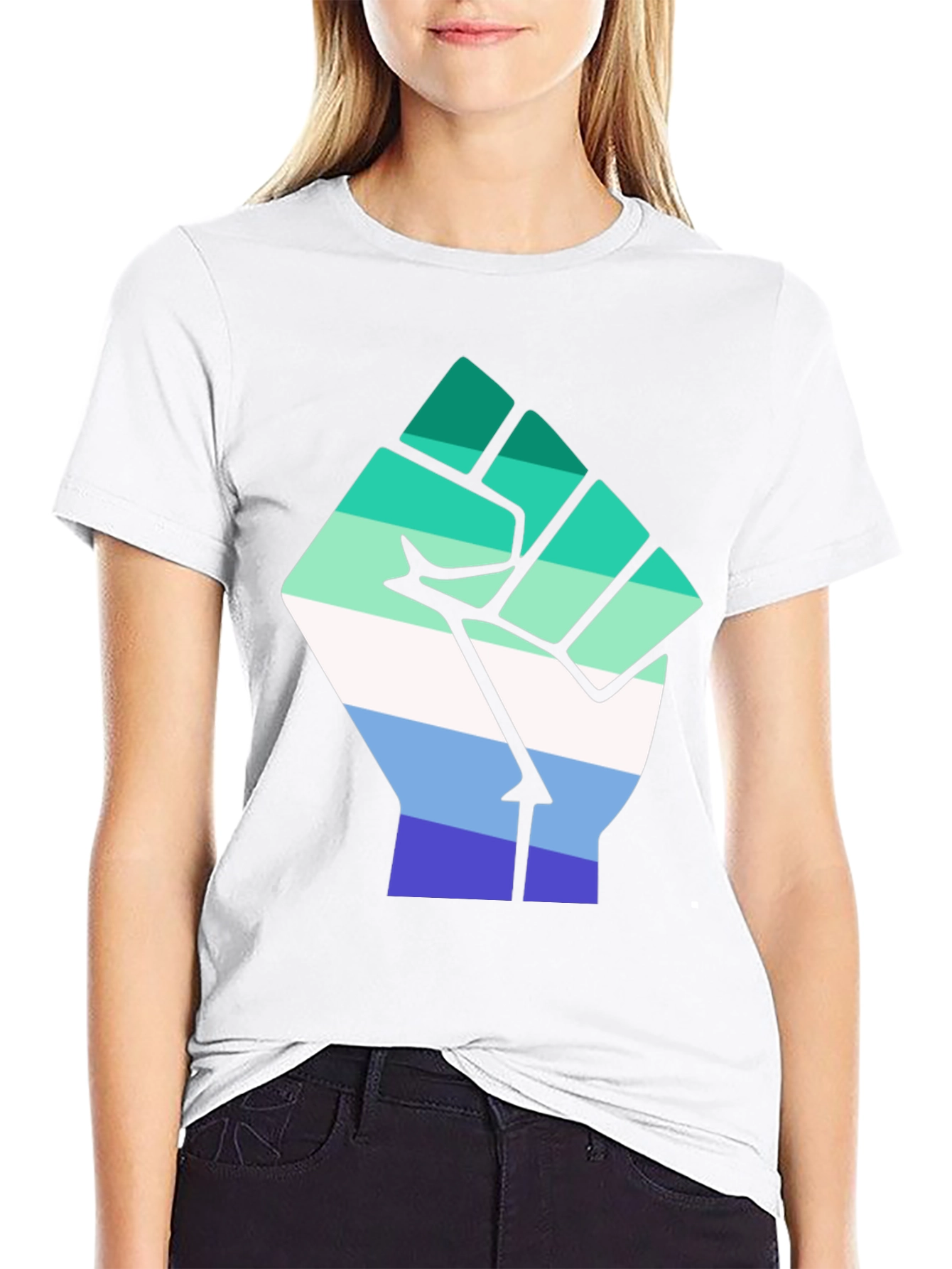 LGBTQ+ Pride Fist T-Shirt