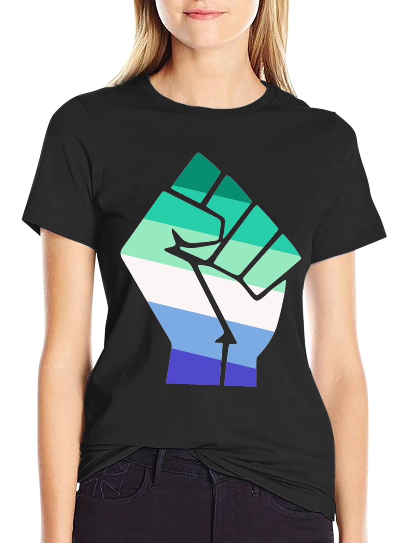 LGBTQ+ Pride Fist T-Shirt