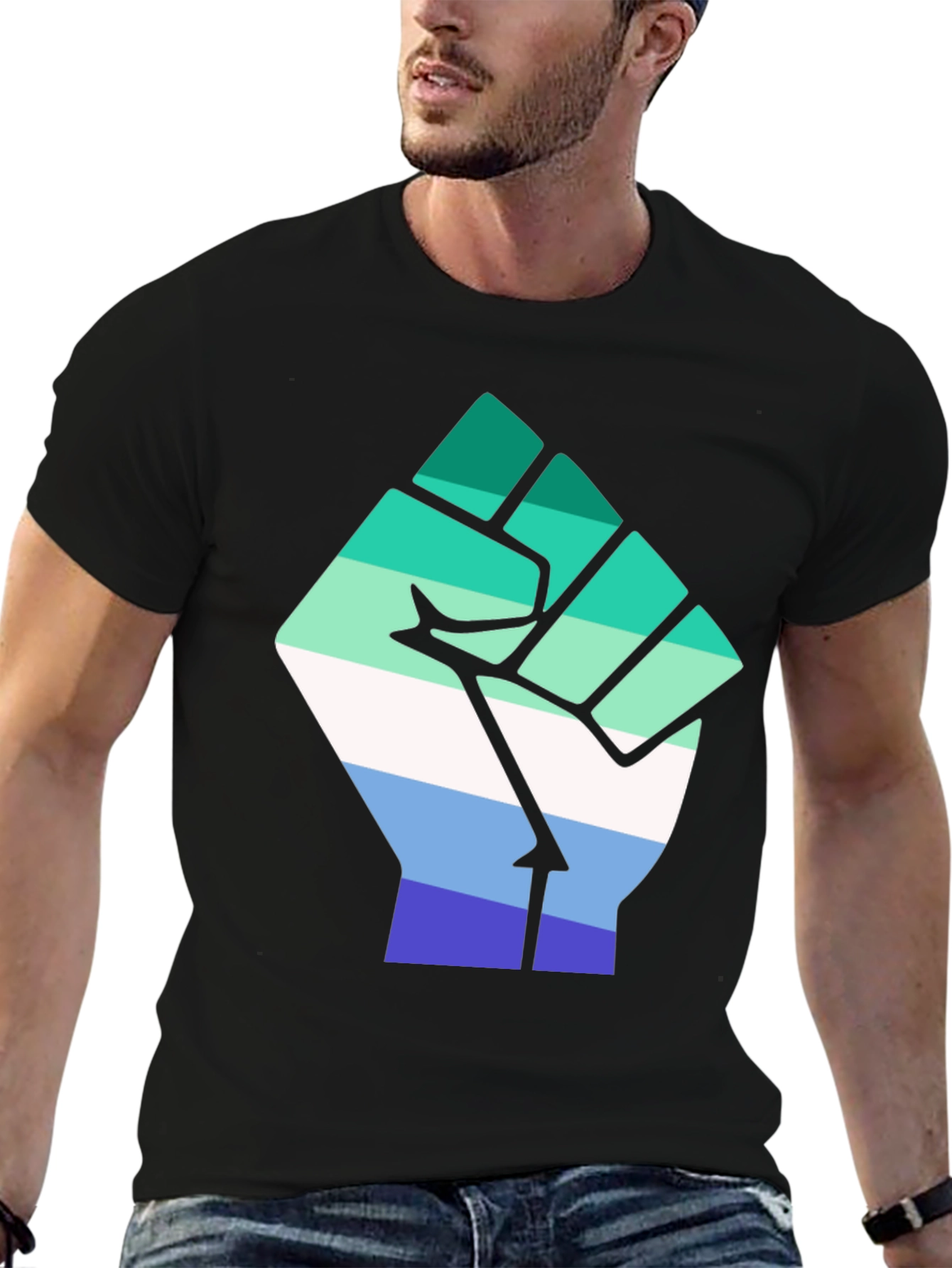 LGBTQ+ Pride Fist T-Shirt