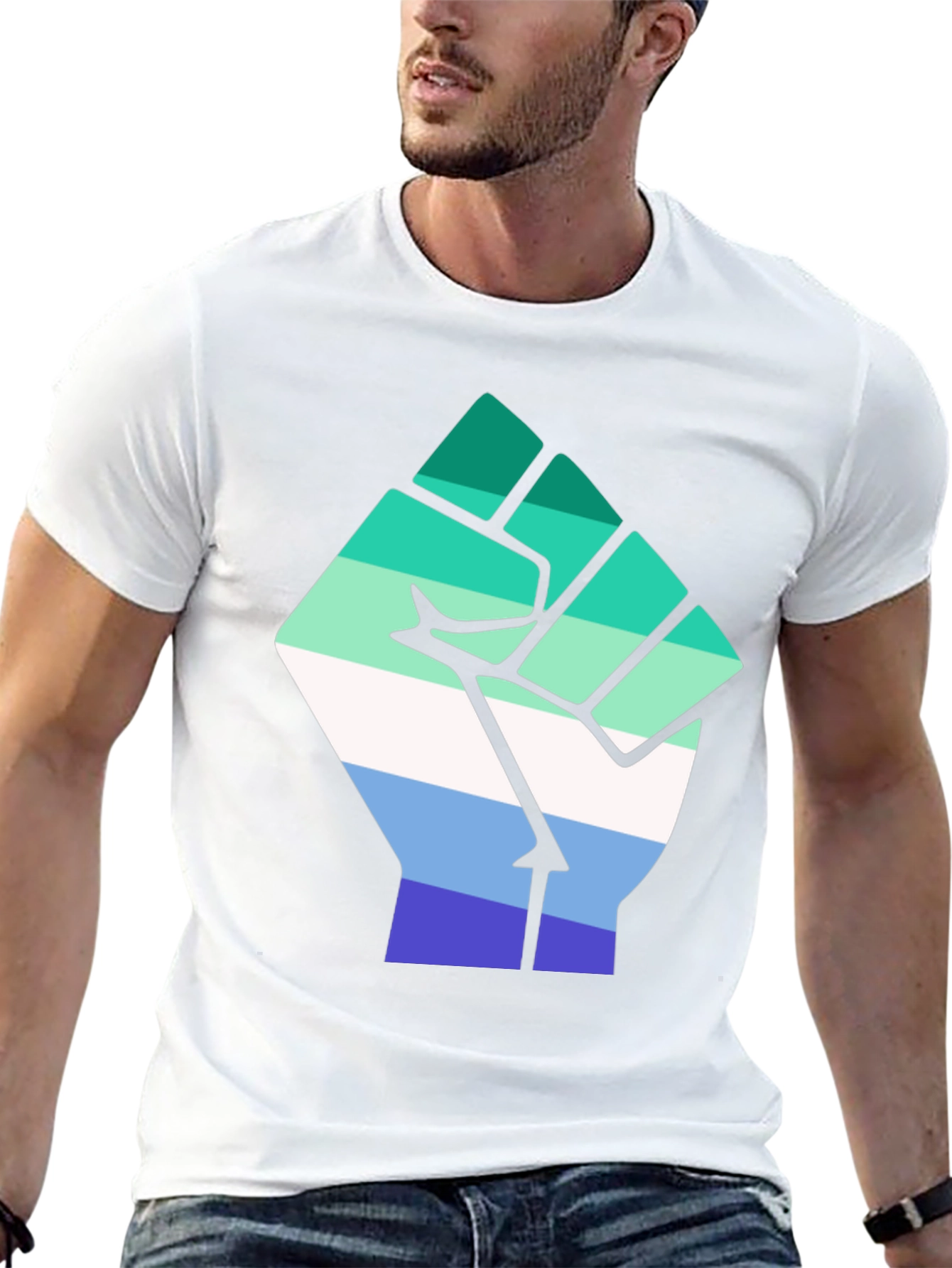 LGBTQ+ Pride Fist T-Shirt