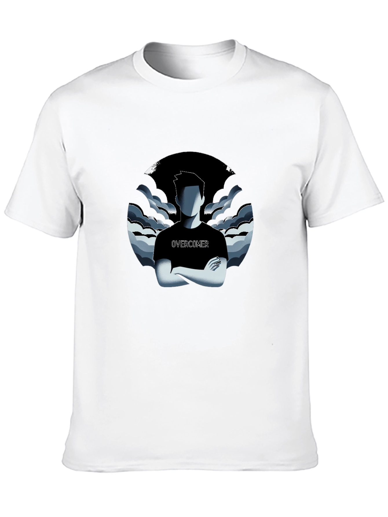 Overcomer Graphic Print T-Shirt