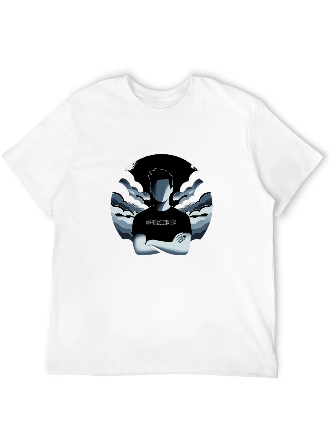 Overcomer Graphic Print T-Shirt