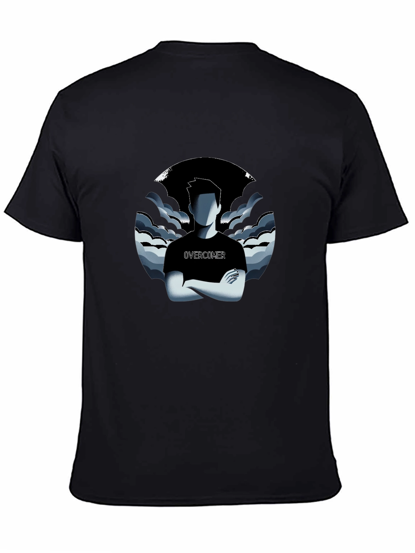 Overcomer Graphic Print T-Shirt
