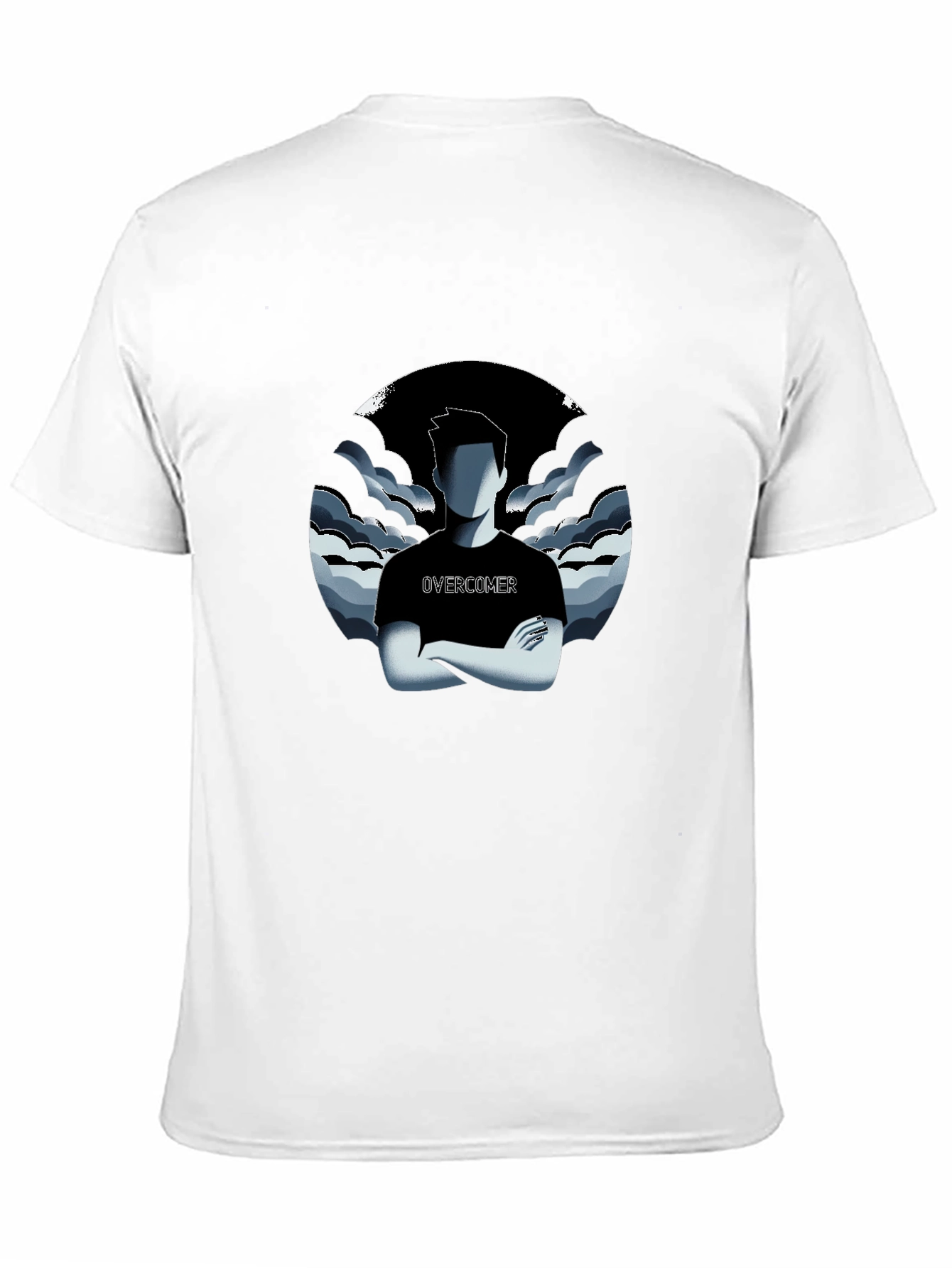 Overcomer Graphic Print T-Shirt