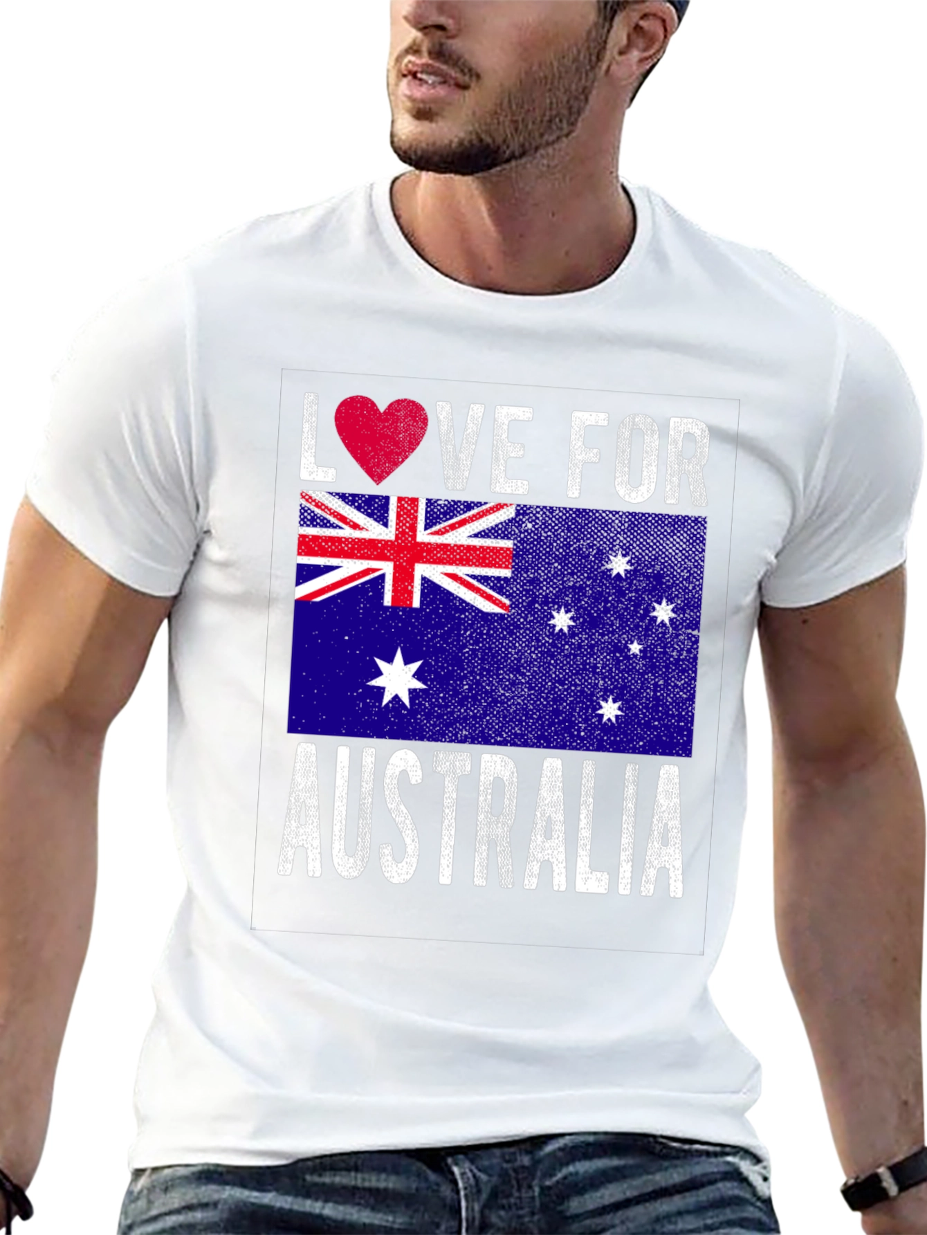 Love Australia Flag T-Shirt
