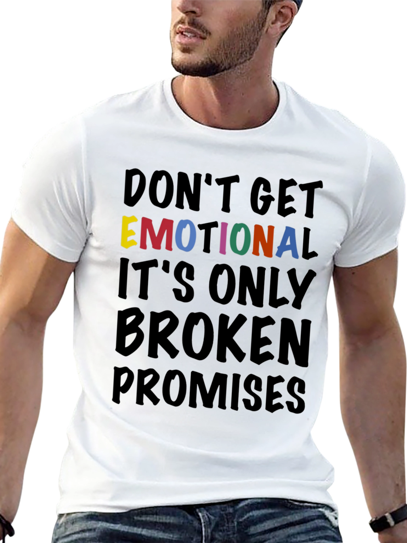 Emotional Broken Promises T-Shirt Graphic Tee
