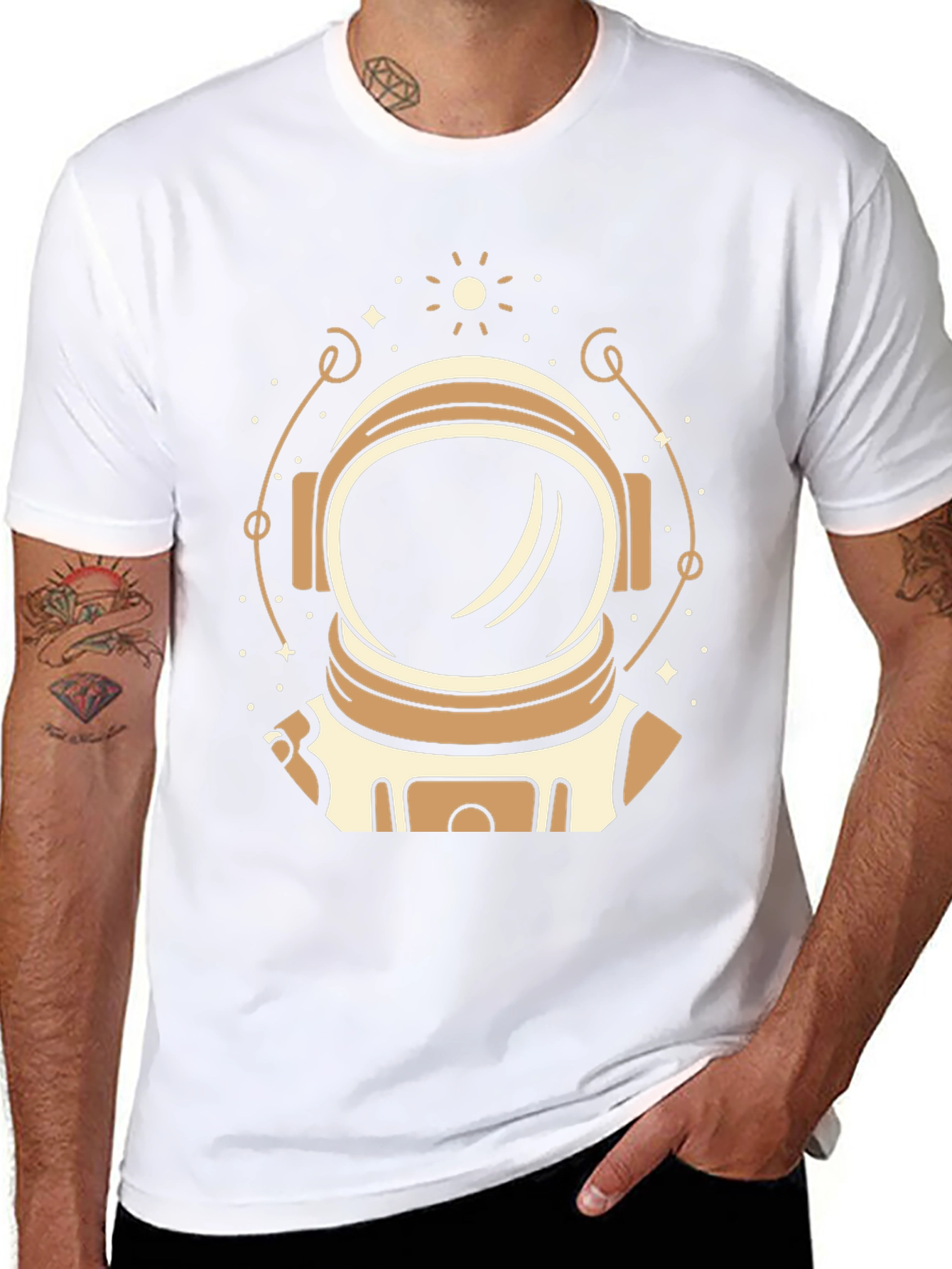 Astronaut Graphic Tee - Space Explorer T-Shirt