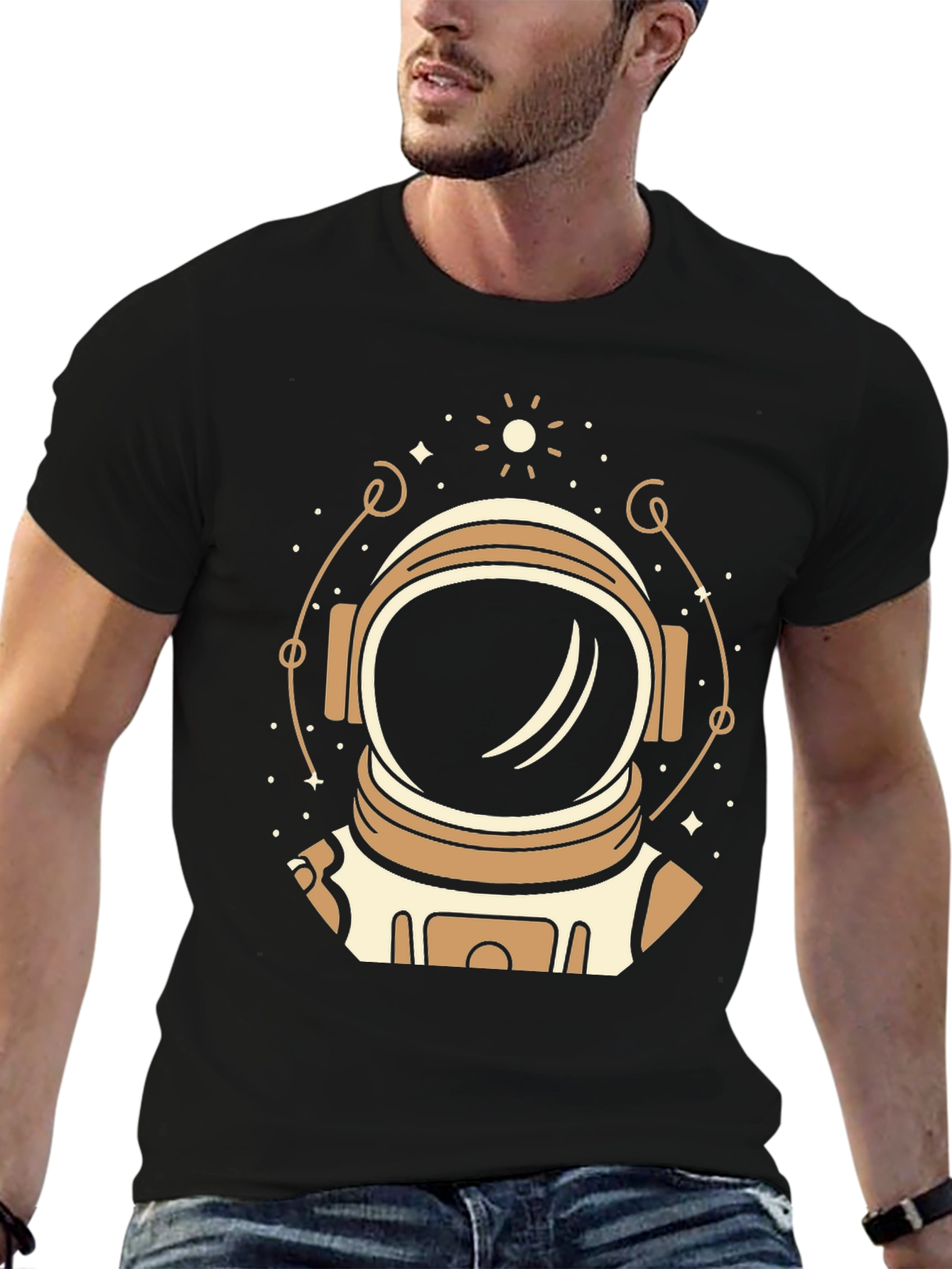 Astronaut Graphic Tee - Space Explorer T-Shirt