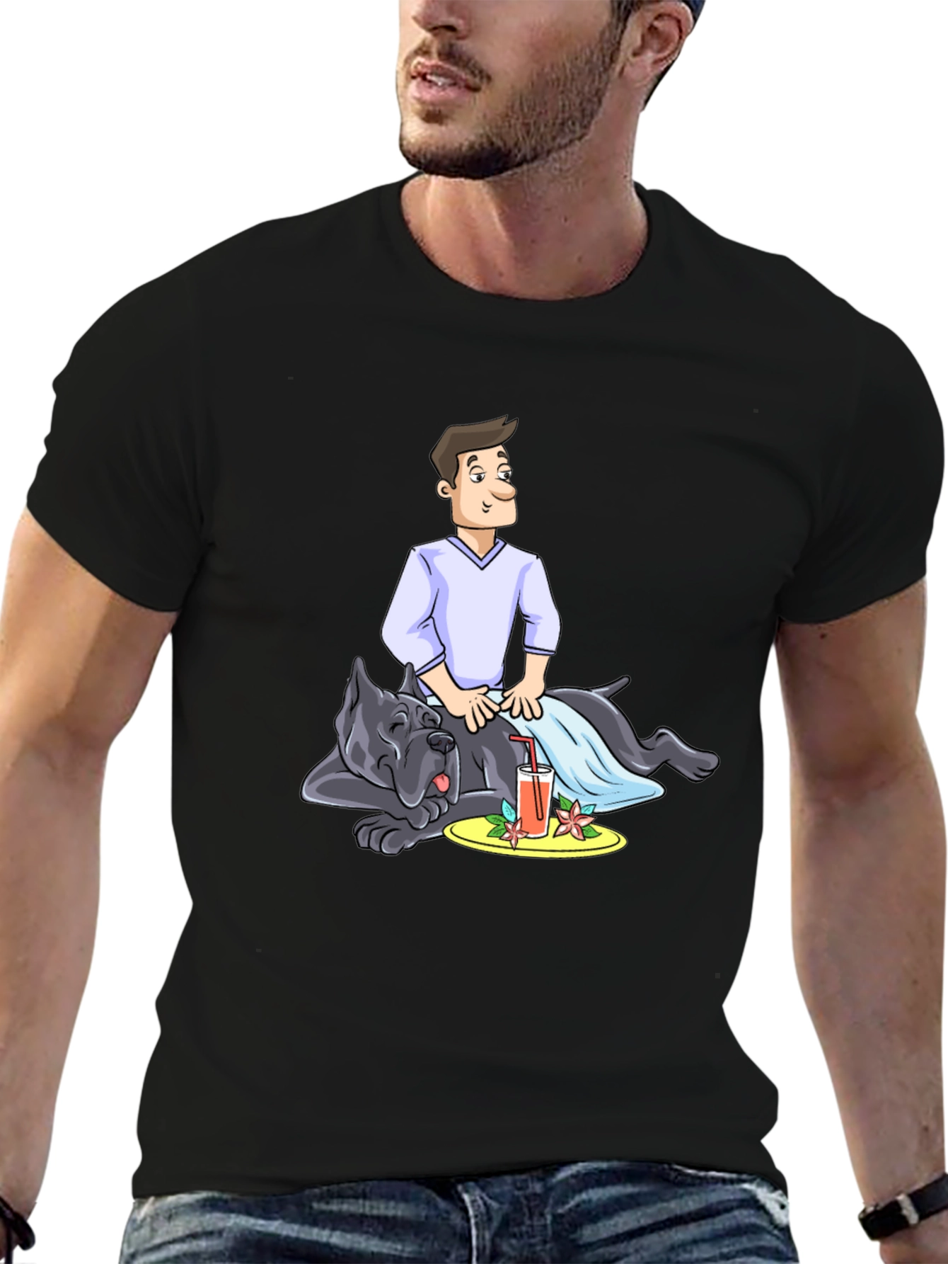 Relaxed Dog Massage T-Shirt