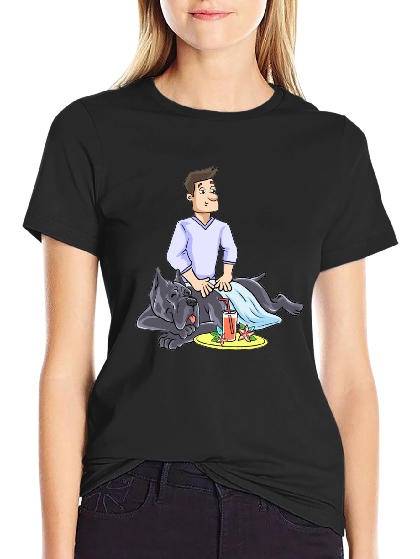 Relaxed Dog Massage T-Shirt