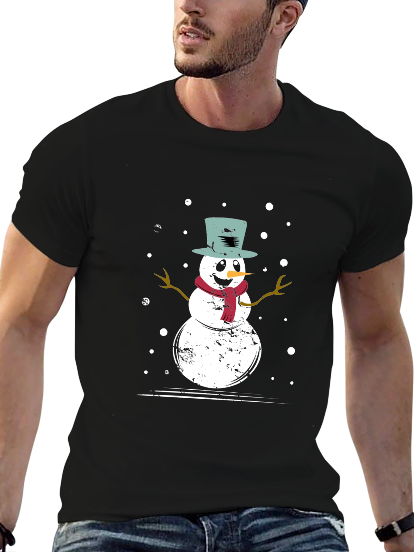 Snowman Graphic Tee