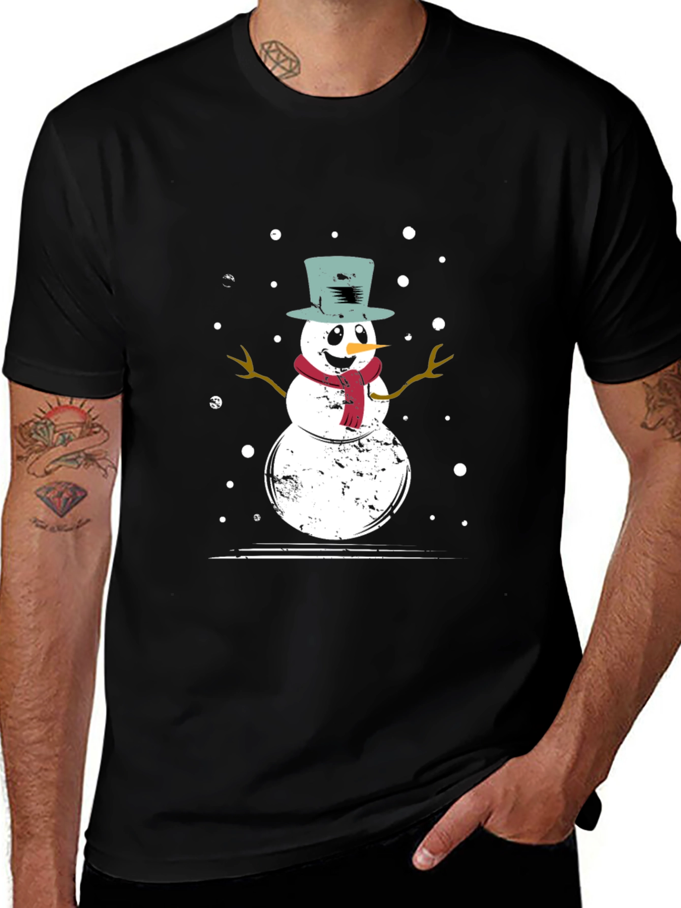 Snowman Graphic Tee