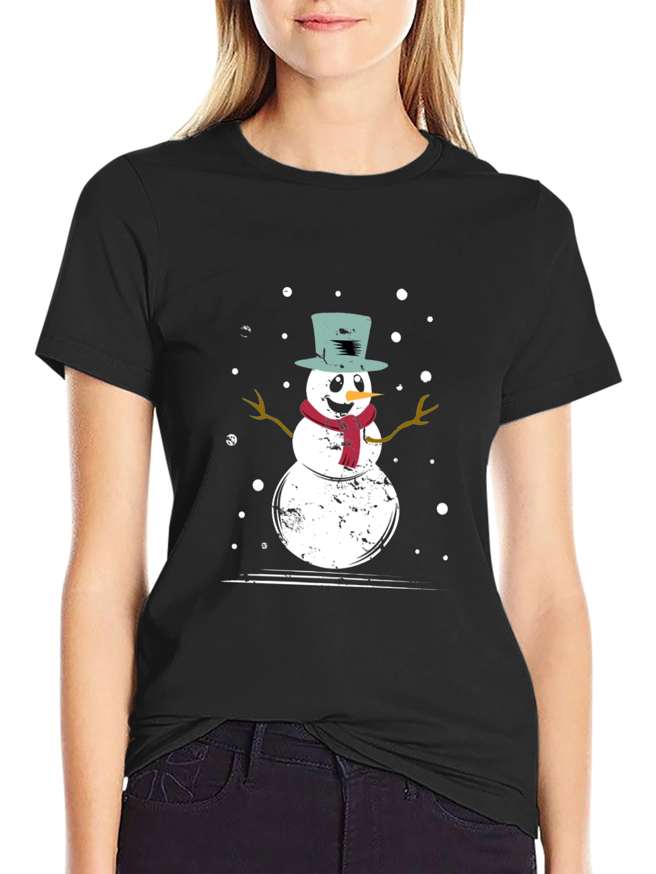 Snowman Graphic Tee