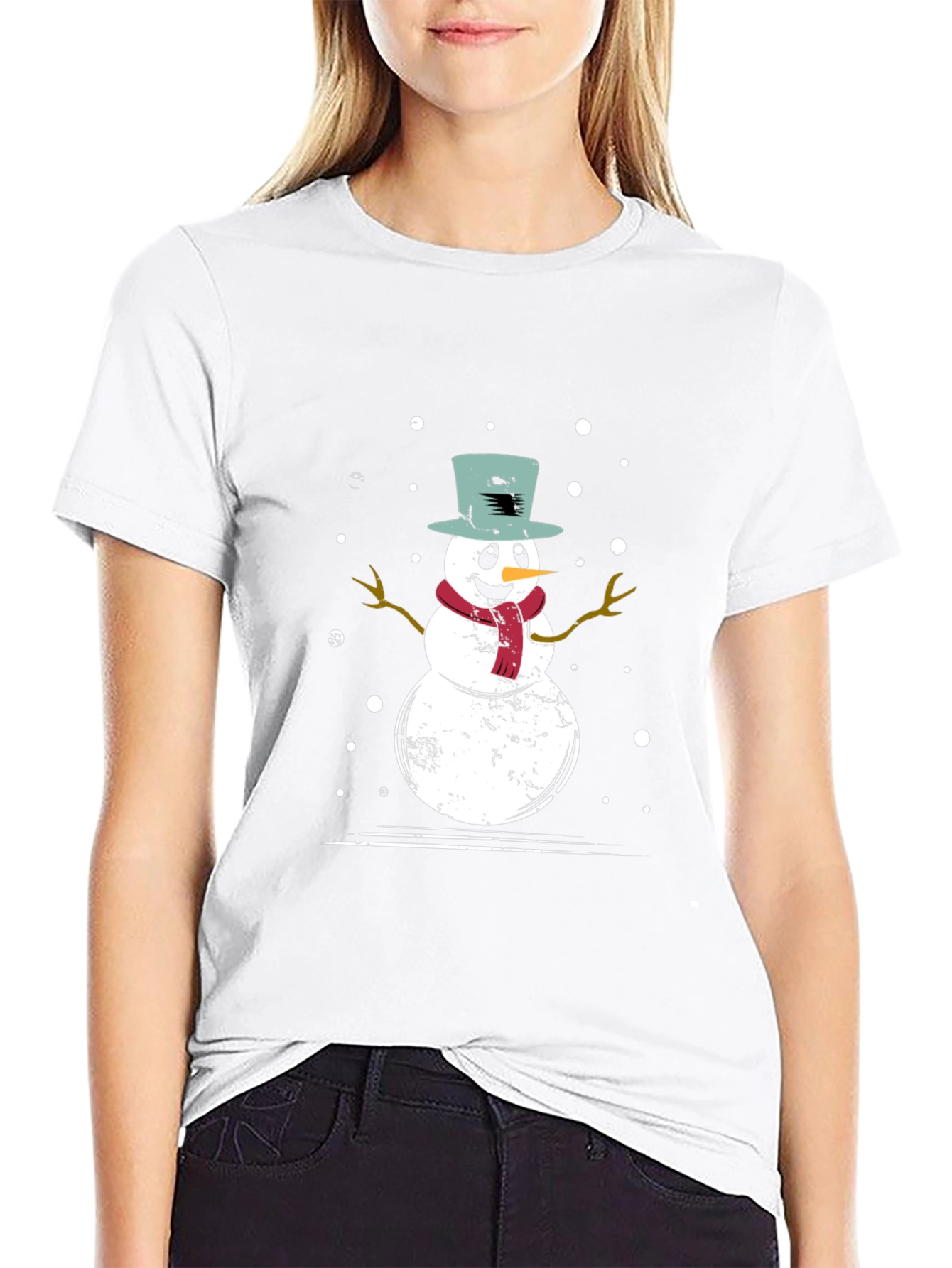 Snowman Graphic Tee
