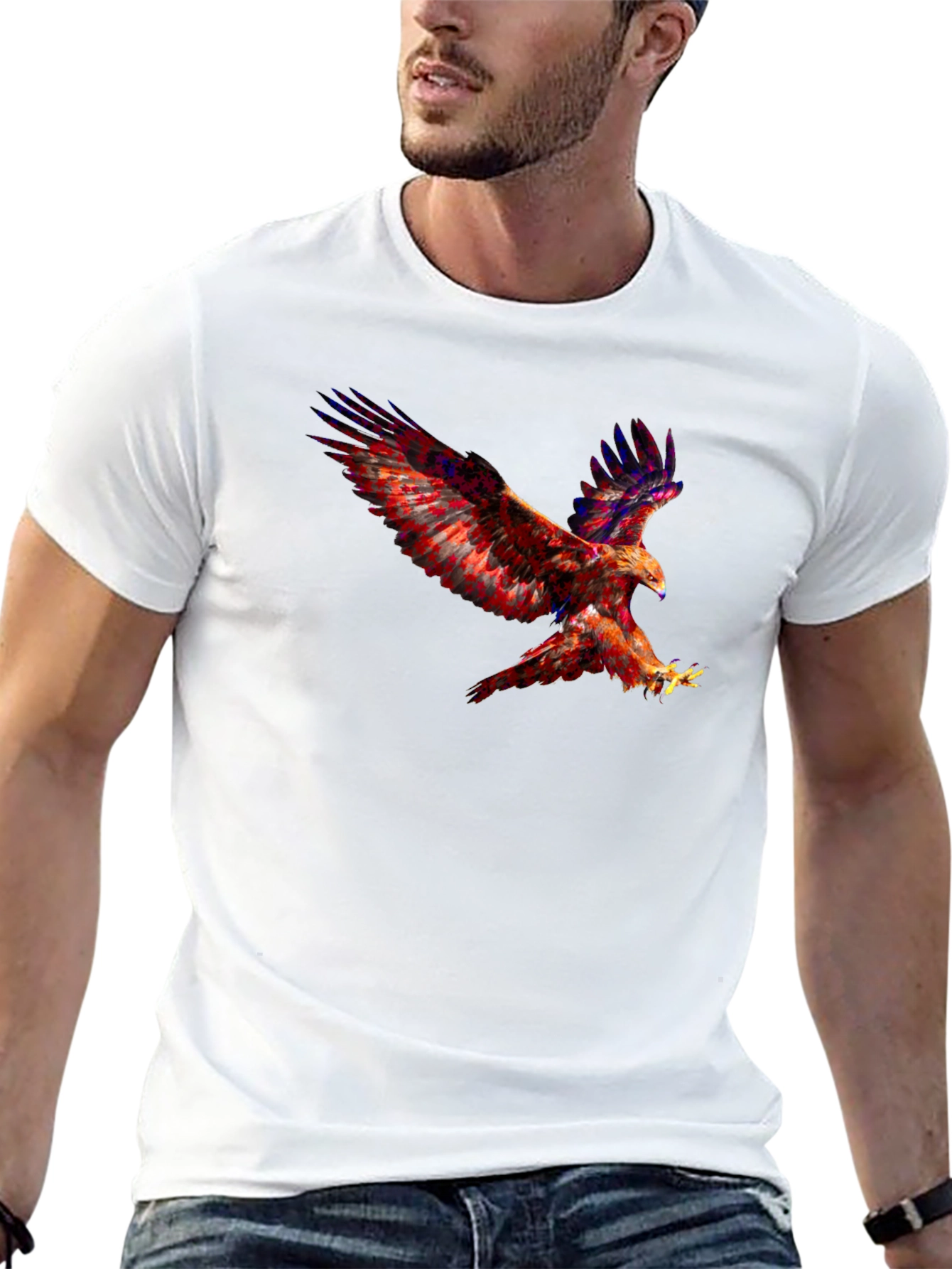 Eagle Graphic T-Shirt - Mens Fashion Tee