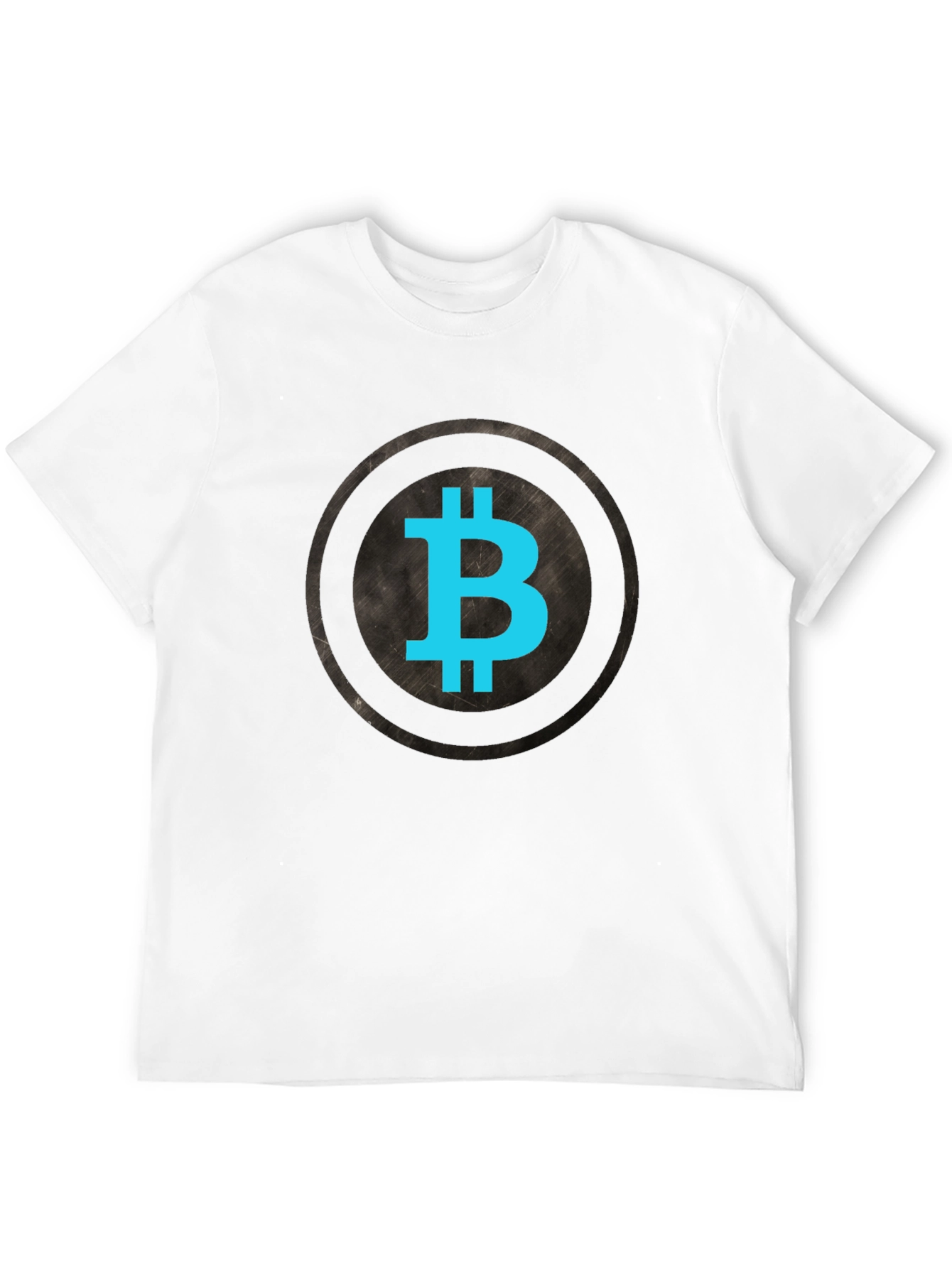 Bitcoin Symbol Graphic Tee - Black