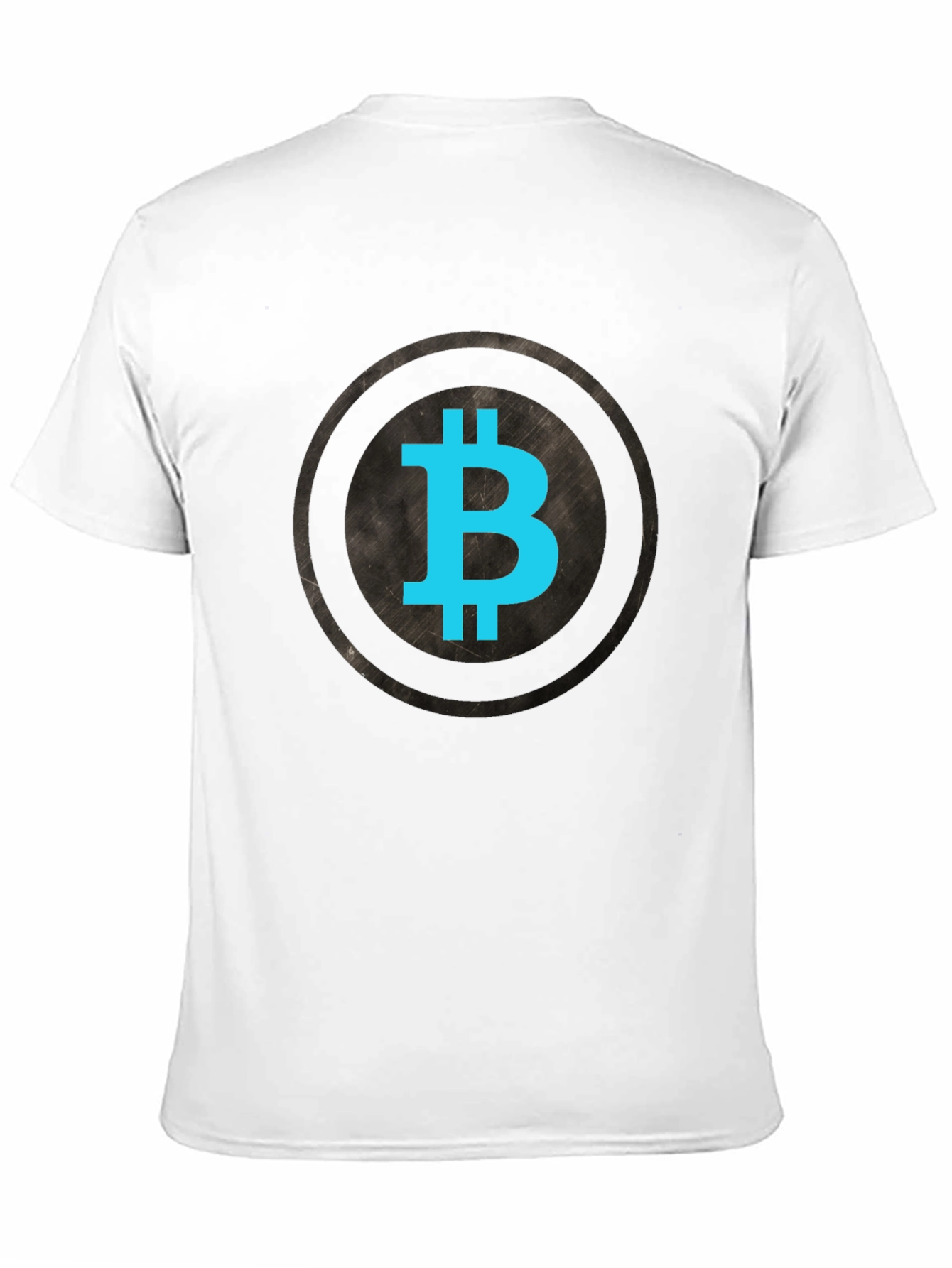 Bitcoin Symbol Graphic Tee - Black