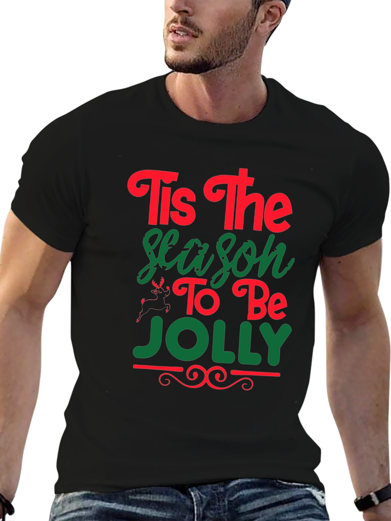 Tis The Season To Be Jolly Christmas T-Shirt