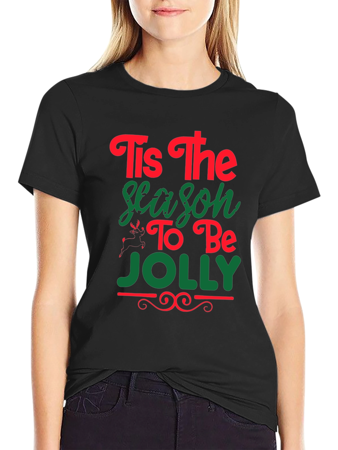 Tis The Season To Be Jolly Christmas T-Shirt