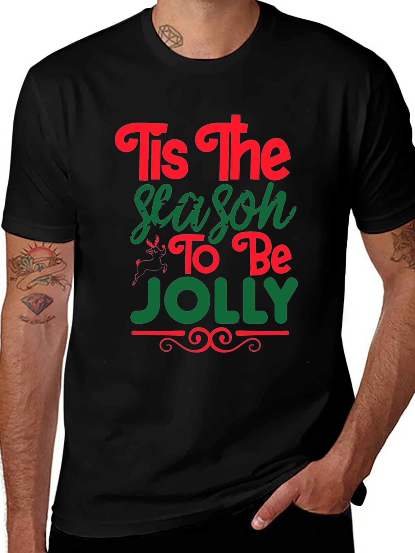 Tis The Season To Be Jolly Christmas T-Shirt