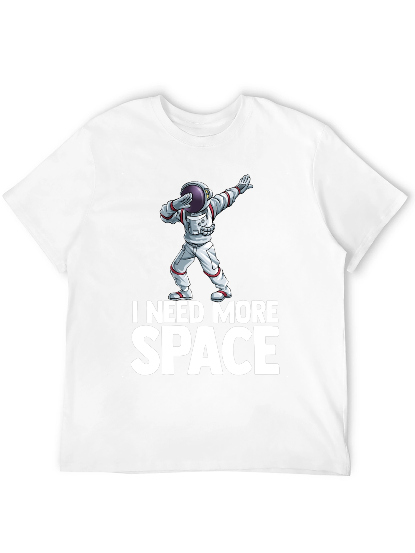 I Need More Space Black T-Shirt