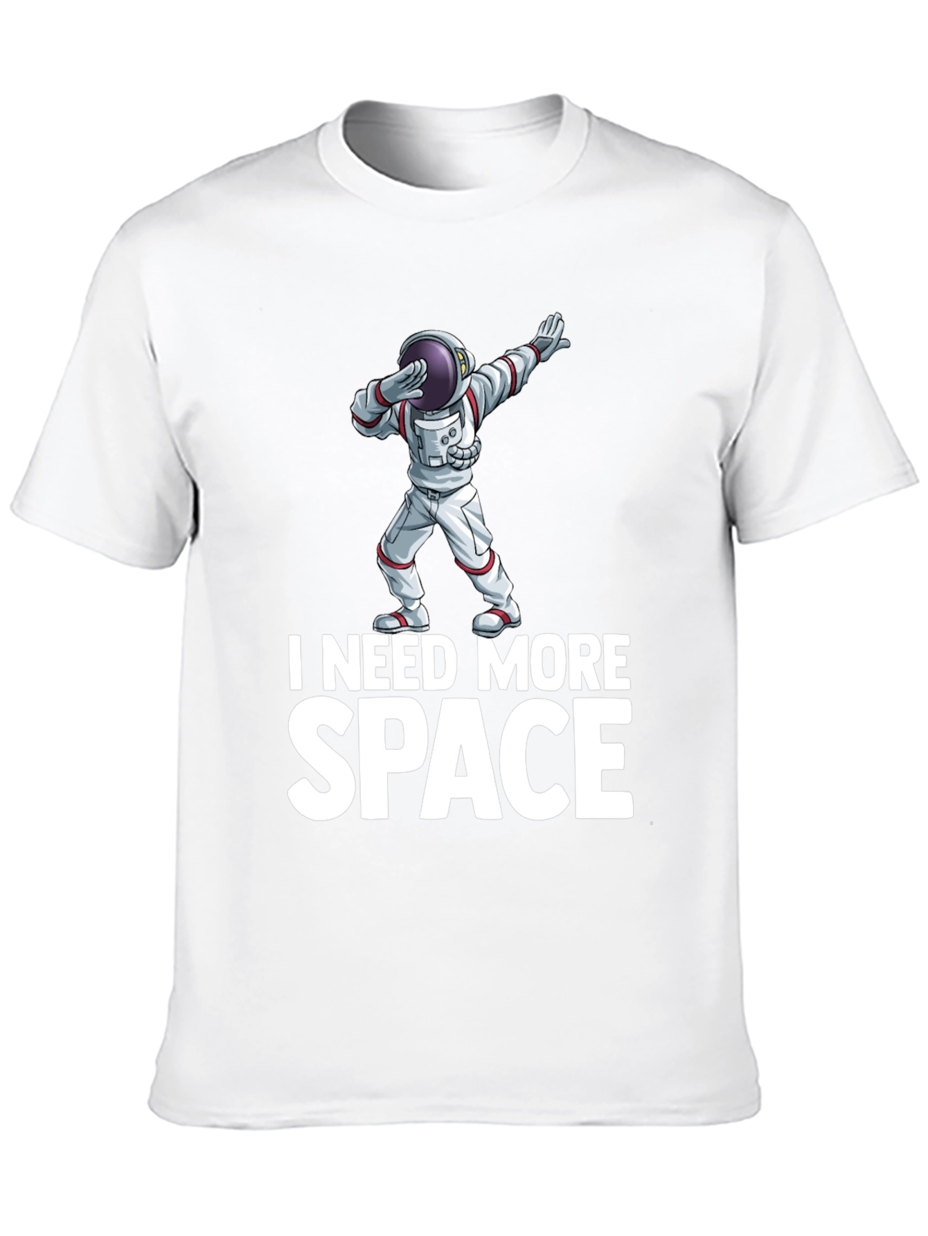 I Need More Space Black T-Shirt